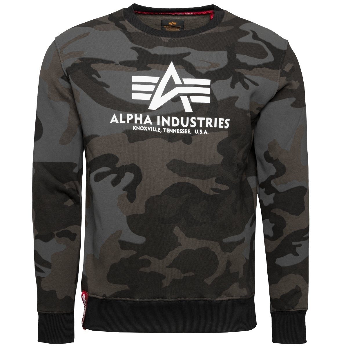 Alpha Industries Sweatshirt Basic Herren Camo Sweater