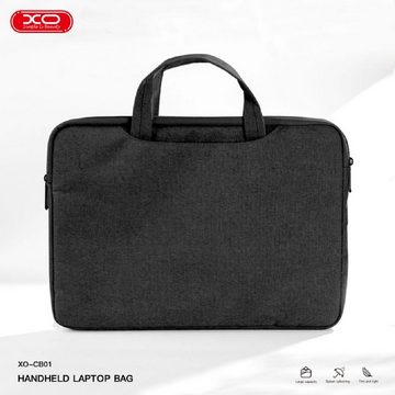XO Laptoptasche XO Laptoptasche CB01 14", Spritzwassergeschützt, Versteckte Griffe, Versteckte Griffe, Flanell