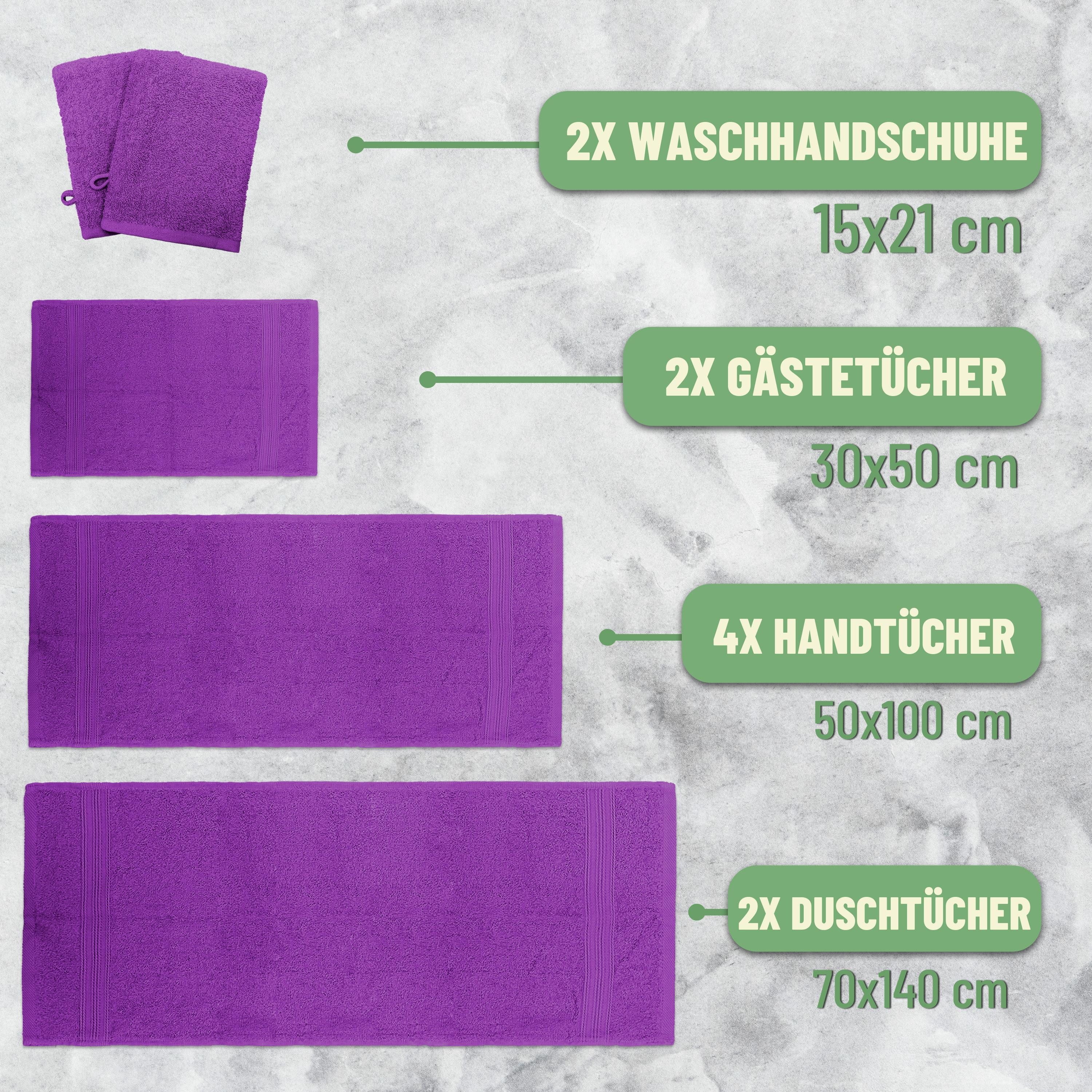NatureMark Handtuch Set Handtuch-Set 10tlg. 500gsm, günstig online kaufen
