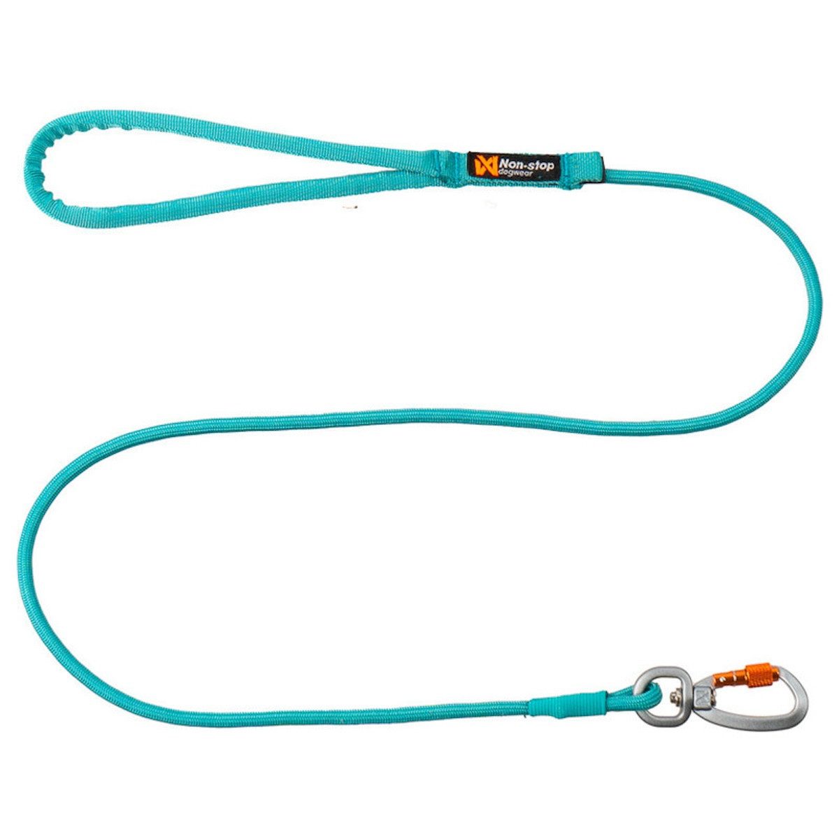 Non-stop dogwear Hundeleine Hundeleine Trekking Rope Leash türkis