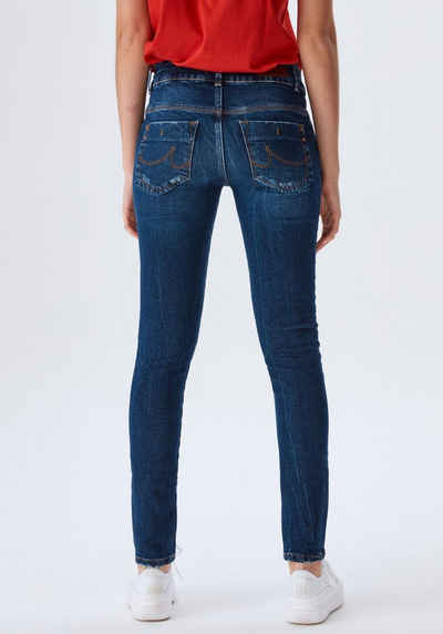 LTB Slim-fit-Jeans Molly mit doppelter Knopfleiste & Stretch