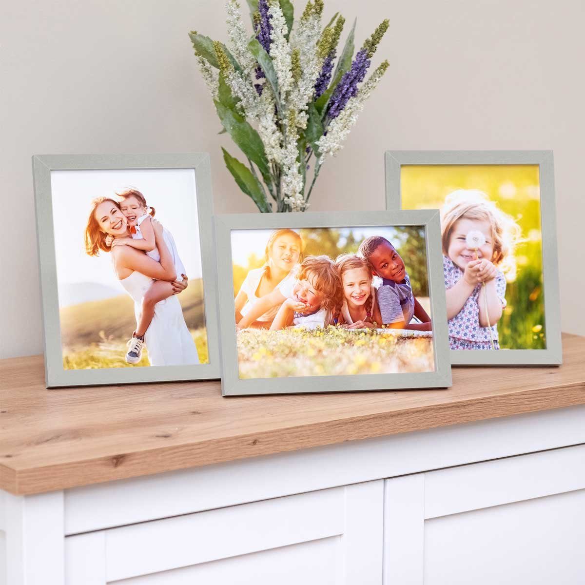 PHOTOLINI Bilderrahmen 3er Set, stabiles MDF-Holz, günstig online kaufen
