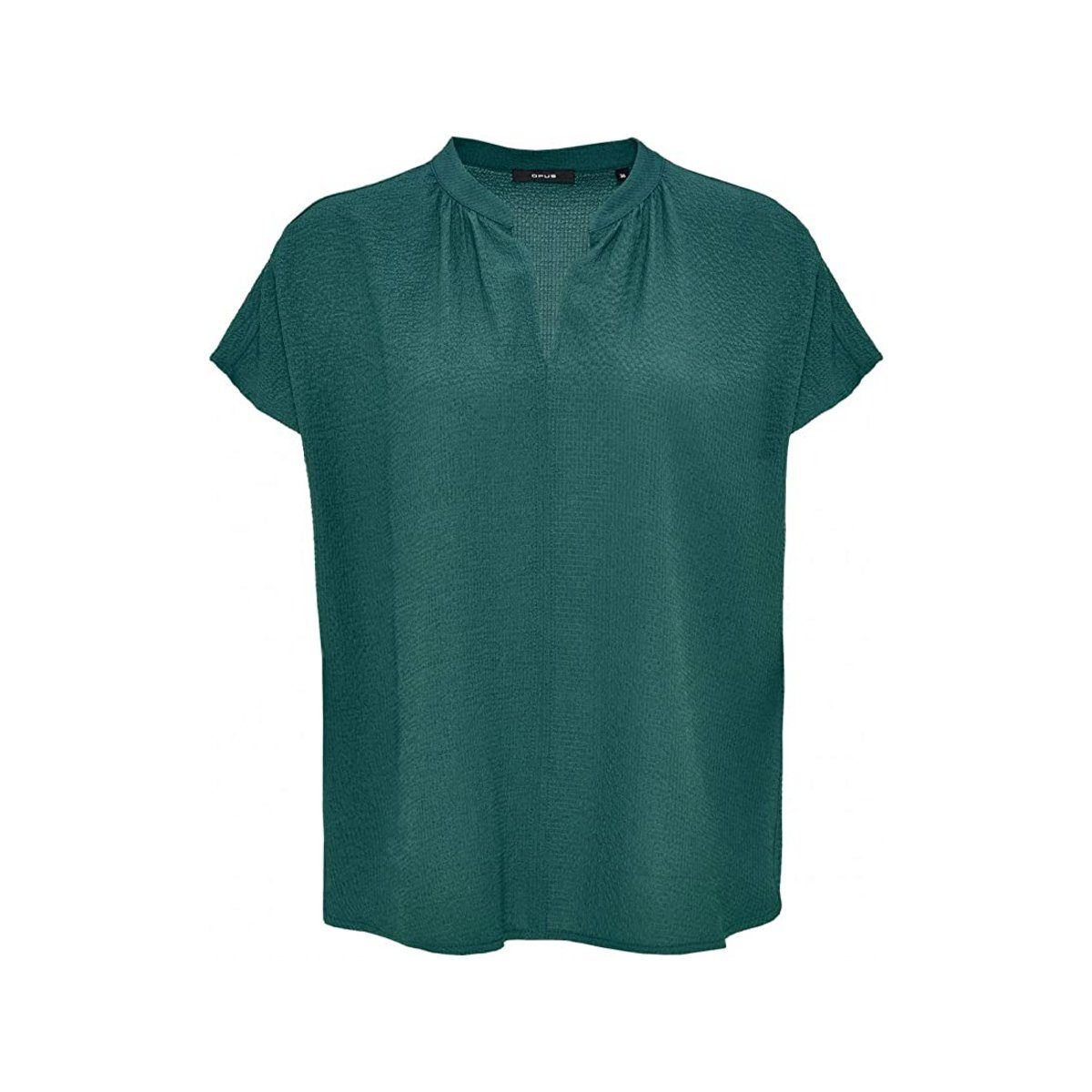 OPUS Blusenshirt türkis (1-tlg) 30016 deep teal