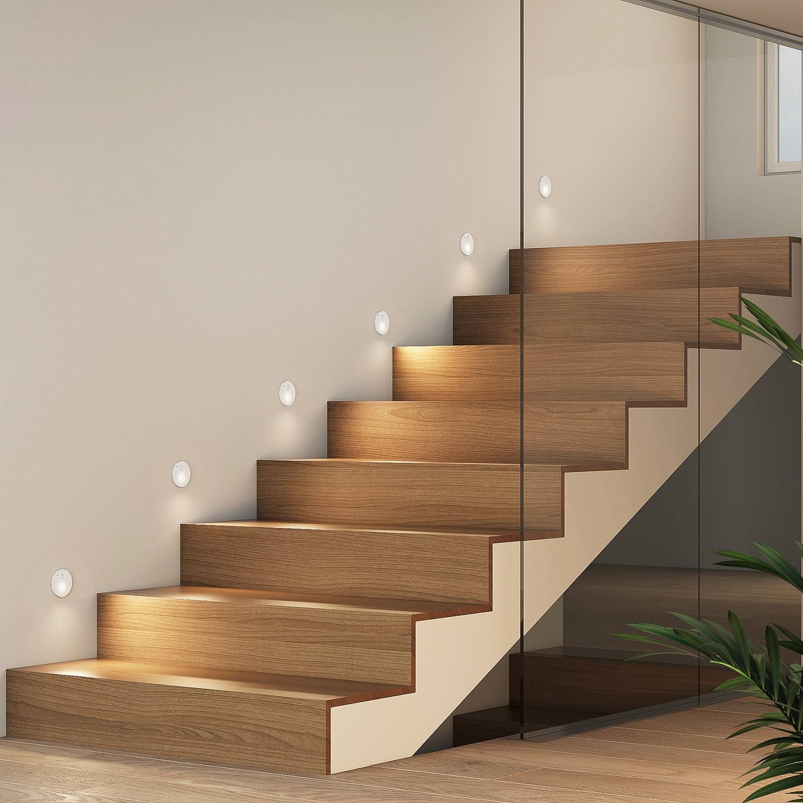 Arcchio Wandleuchte Neru, LED 2,3 W gesamt, warmweiß