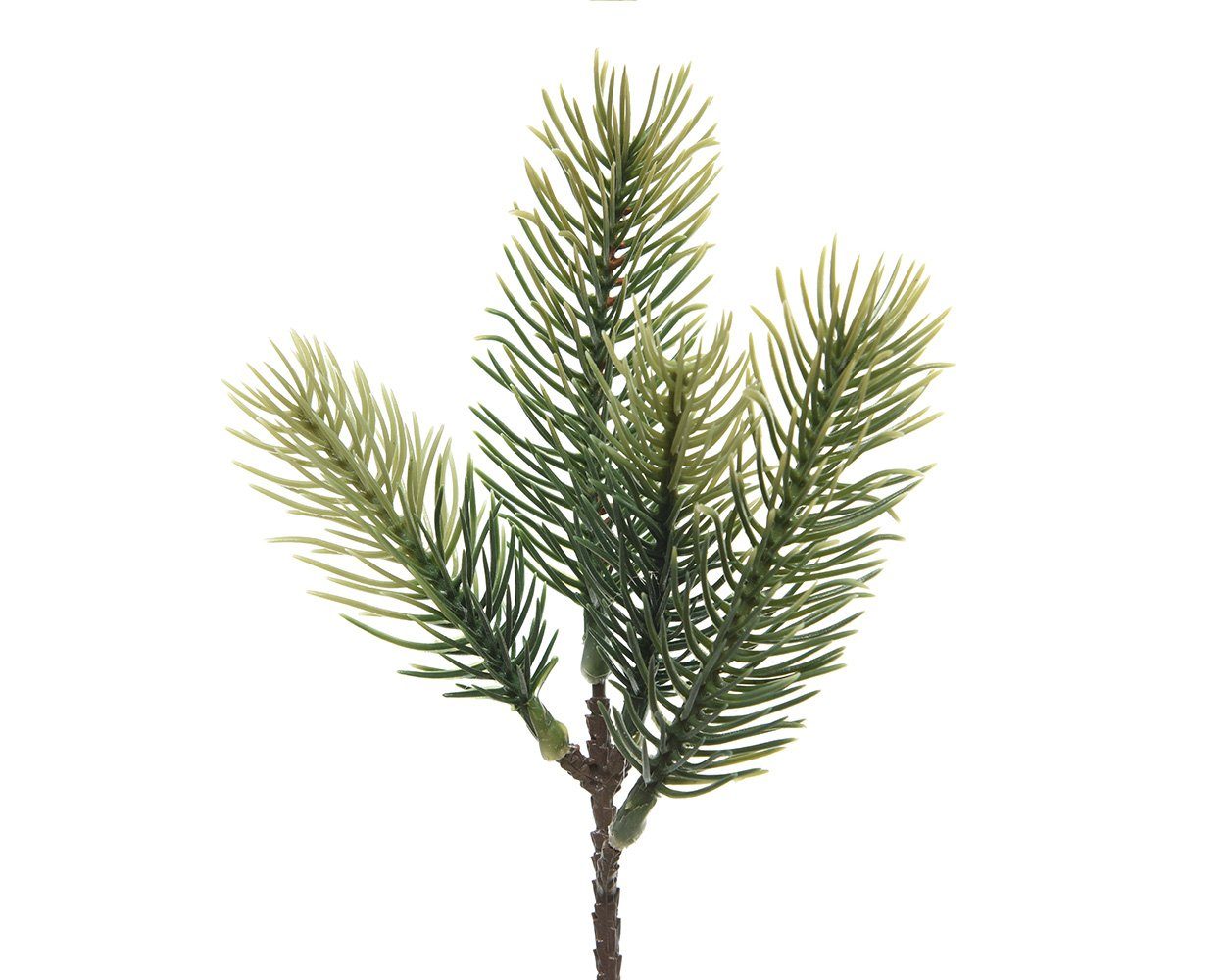 Kunstblume, Kaemingk, Tannenzweig 20cm PE Spritzguss günstig online kaufen