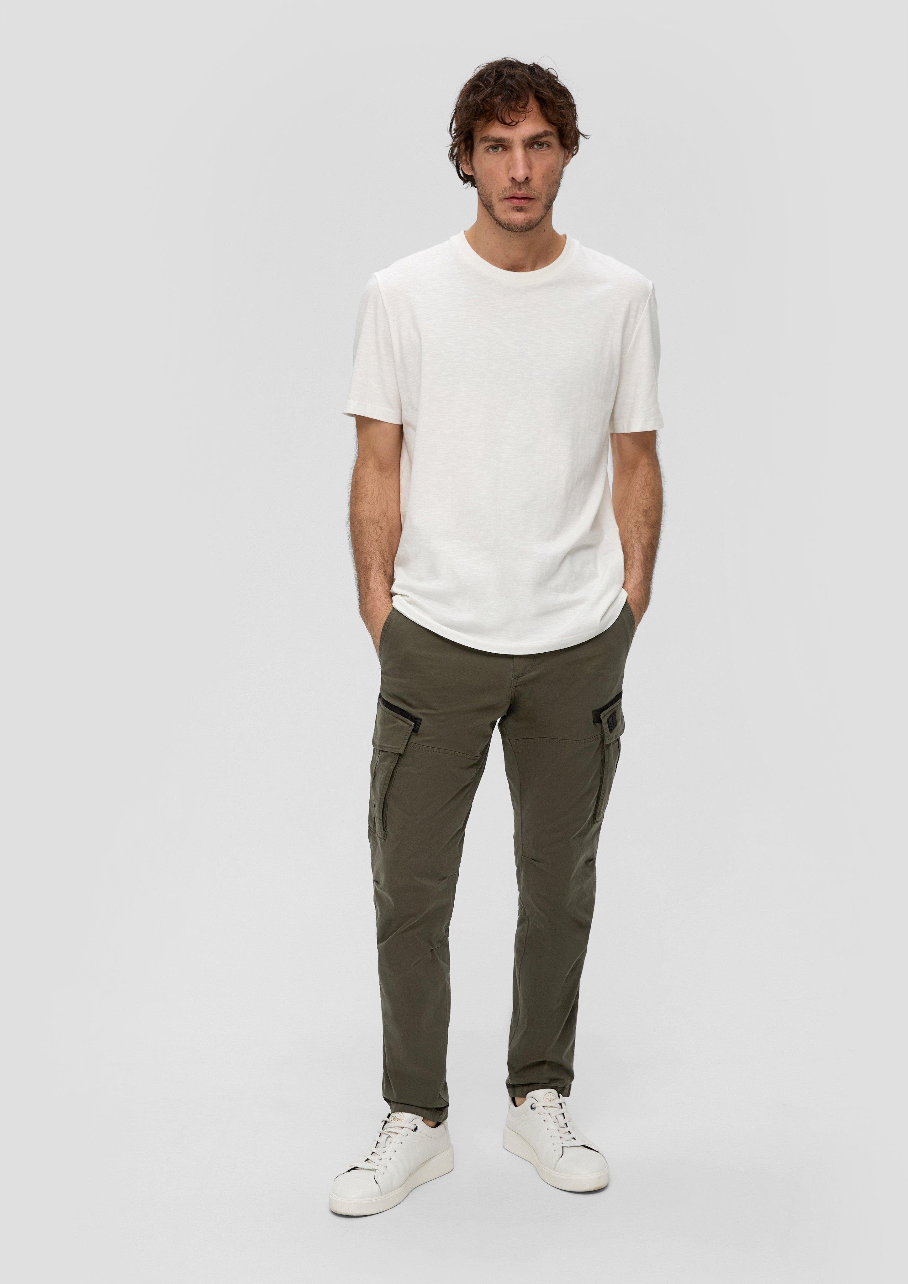 s.Oliver Stoffhose Cargohose mit Garment Dye günstig online kaufen