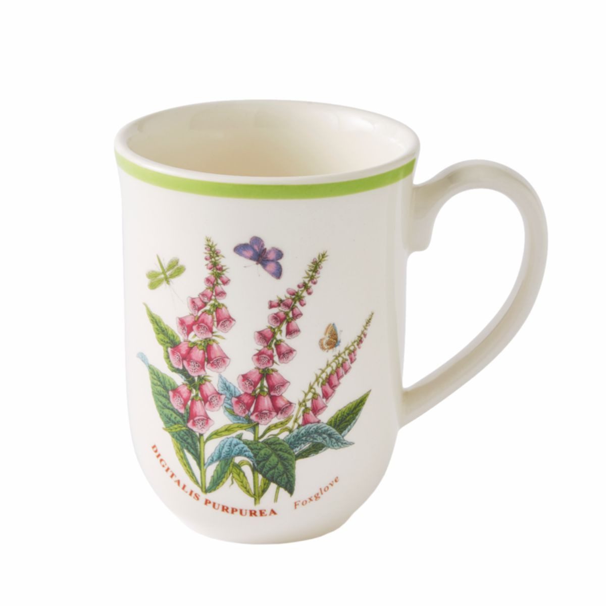 Portmeirion Becher Portmeirion Keramik Tasse Botanic Garden Meadow Fingerhut, Keramik