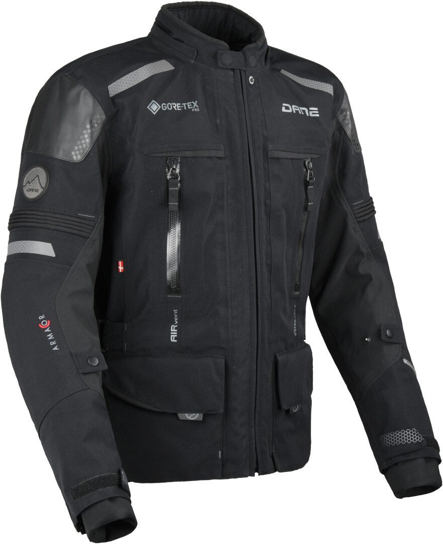 DANE Motorradjacke Bornholm Pro wasserdichte Motorrad Textiljacke