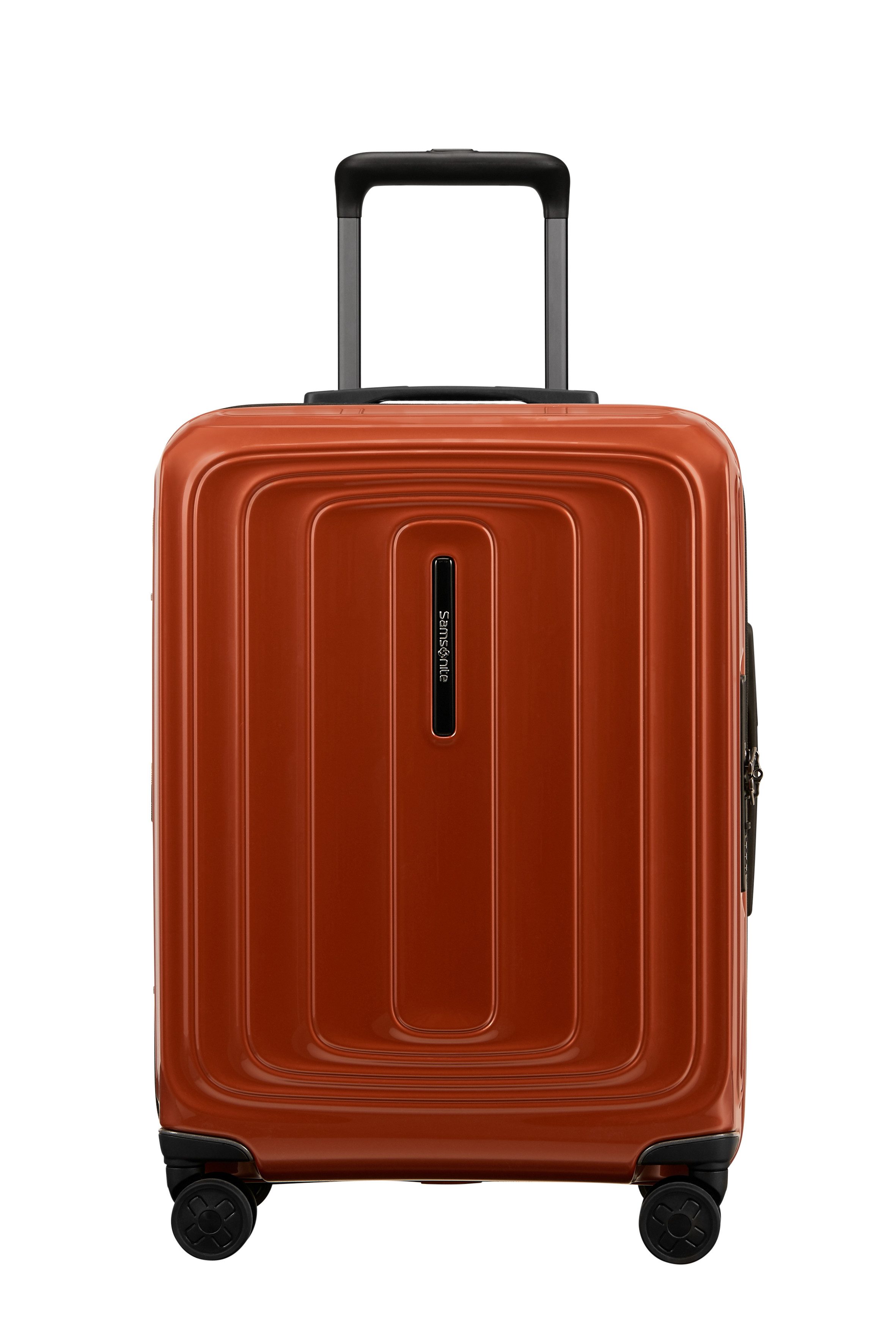Samsonite Hartschalen-Trolley 2WANDER, 4 Rollen, aus robustem Polycarbonat, mit Adressetikett und Dehnfalte