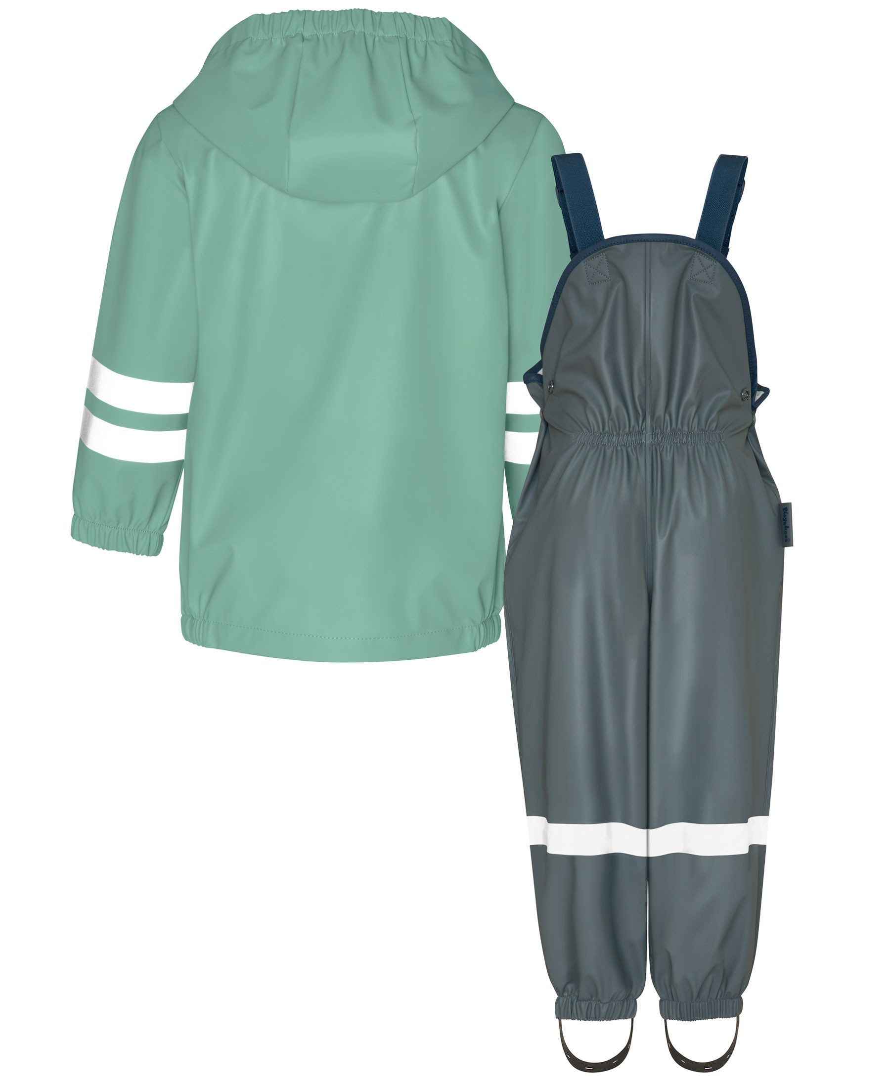 Playshoes Regenjacke Regen-Set Latzhose Basic