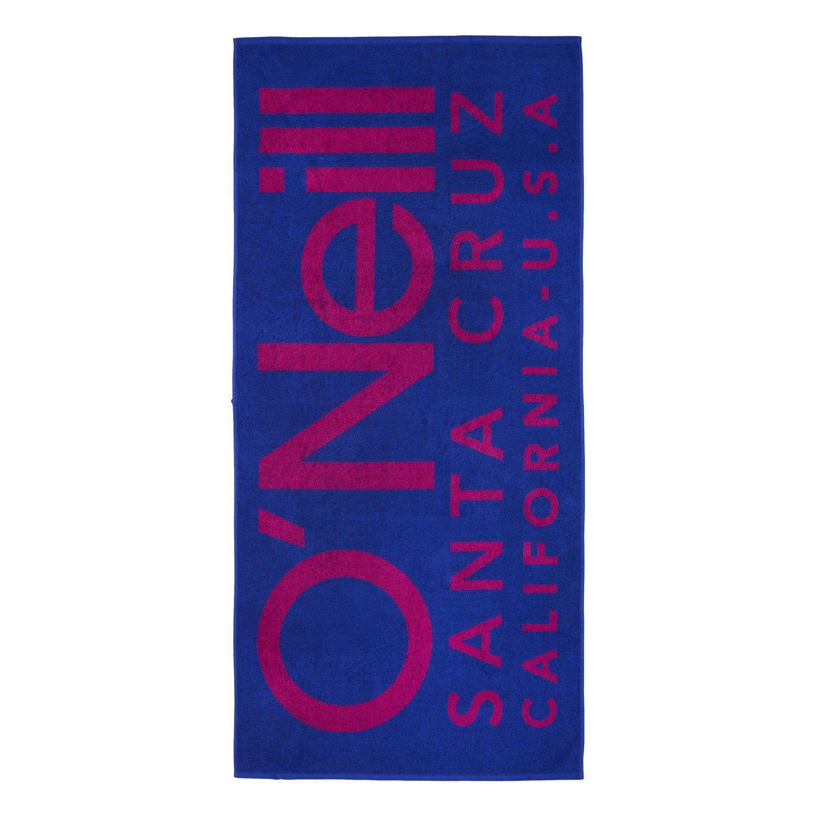 (1-St), O\'Neill Towel, Markenschriftzug mit großem Strandtuch Frottee Seawater