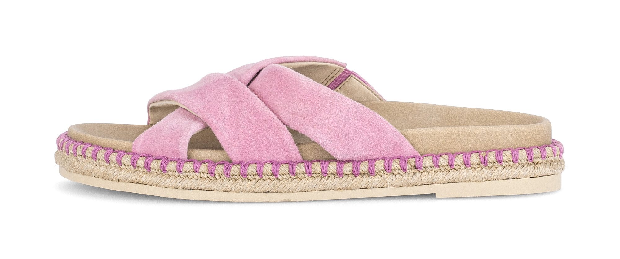 Gabor Pantolette Plateau, Sommerschuh, Schlupfschuh in modischer Optik