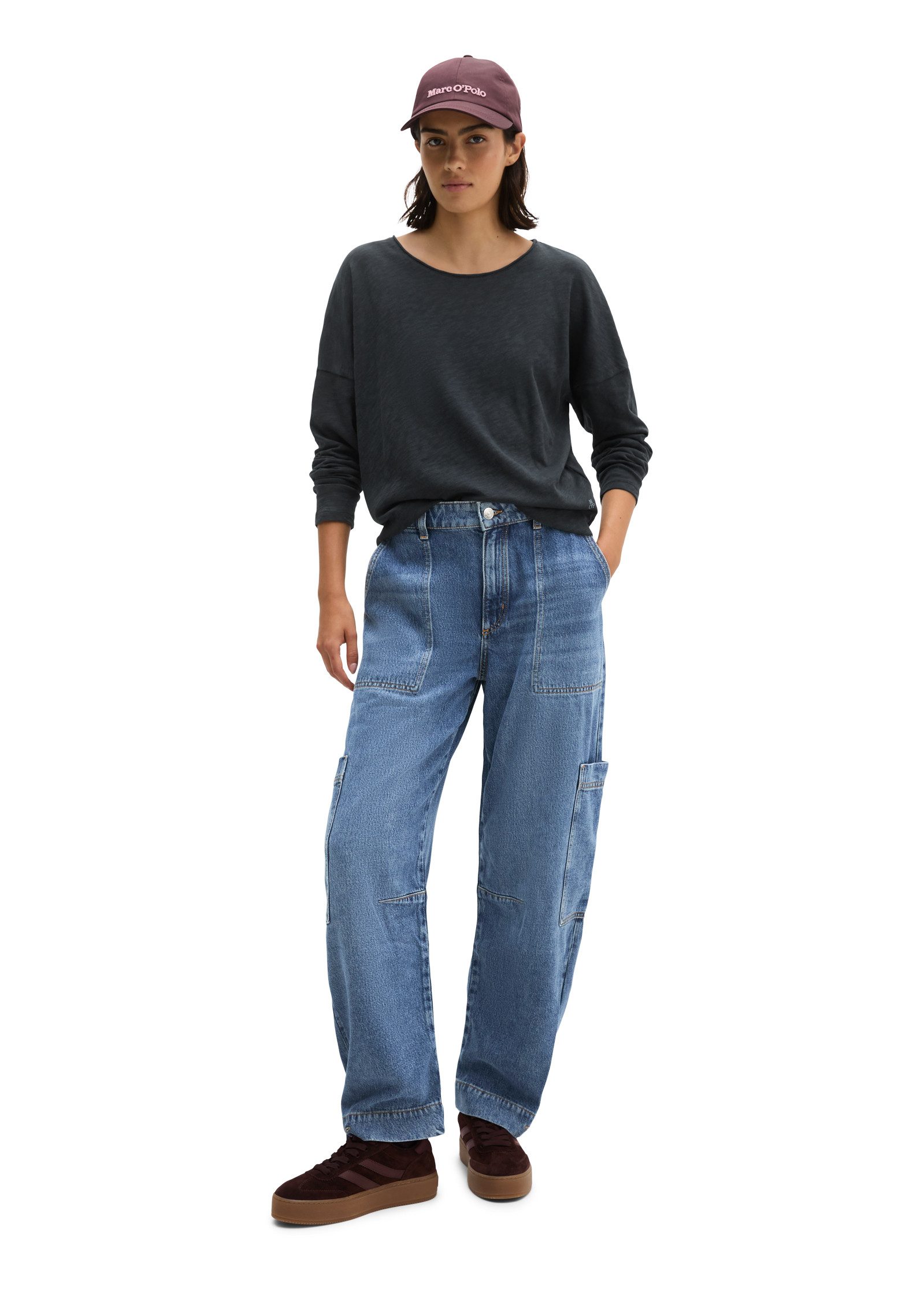 Marc O'Polo Langarmshirt aus Organic Cotton-Qualität – Bild 5 von 5