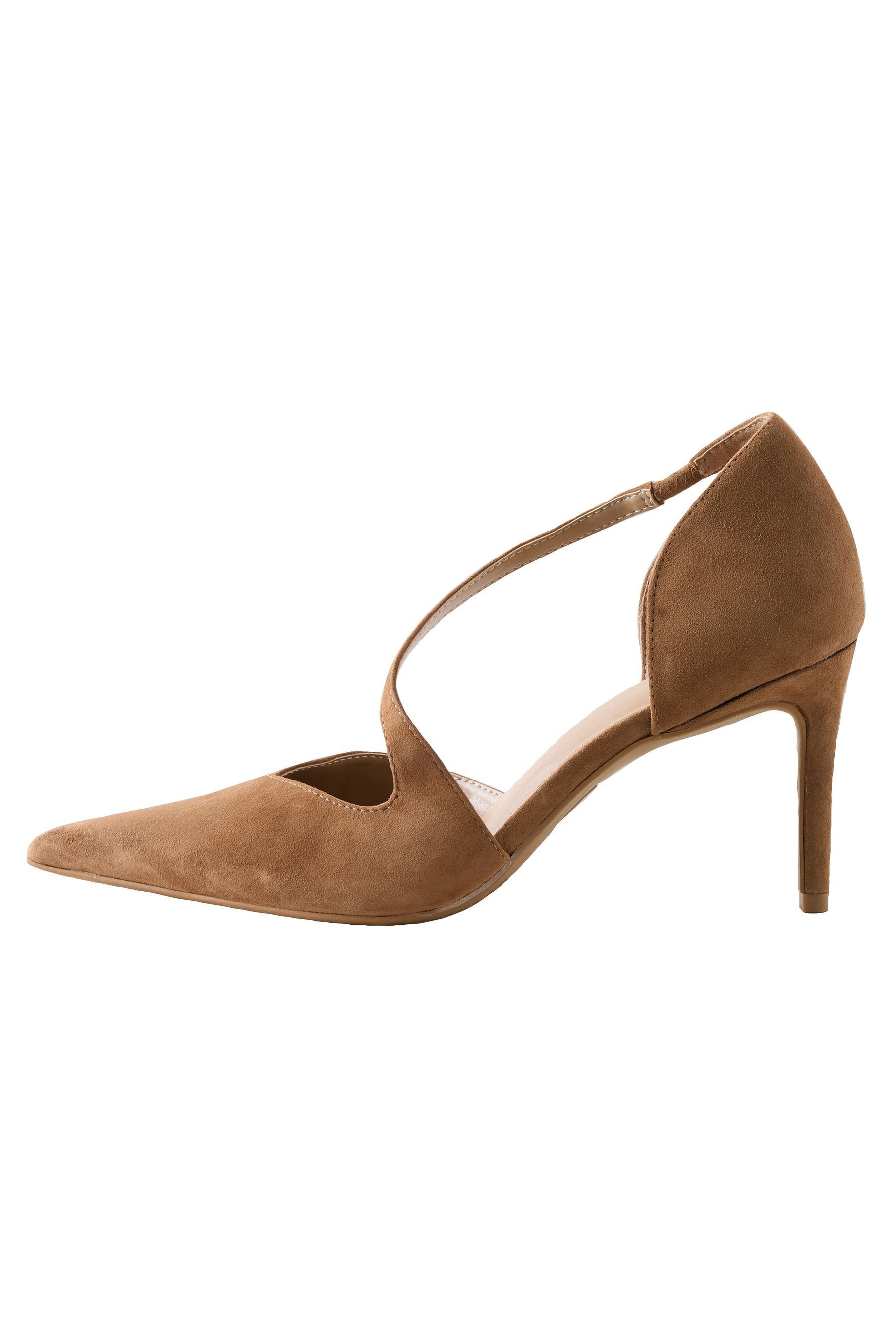 Next Forever Comfort® asymmetrische Leder-Pumps Pumps günstig online kaufen