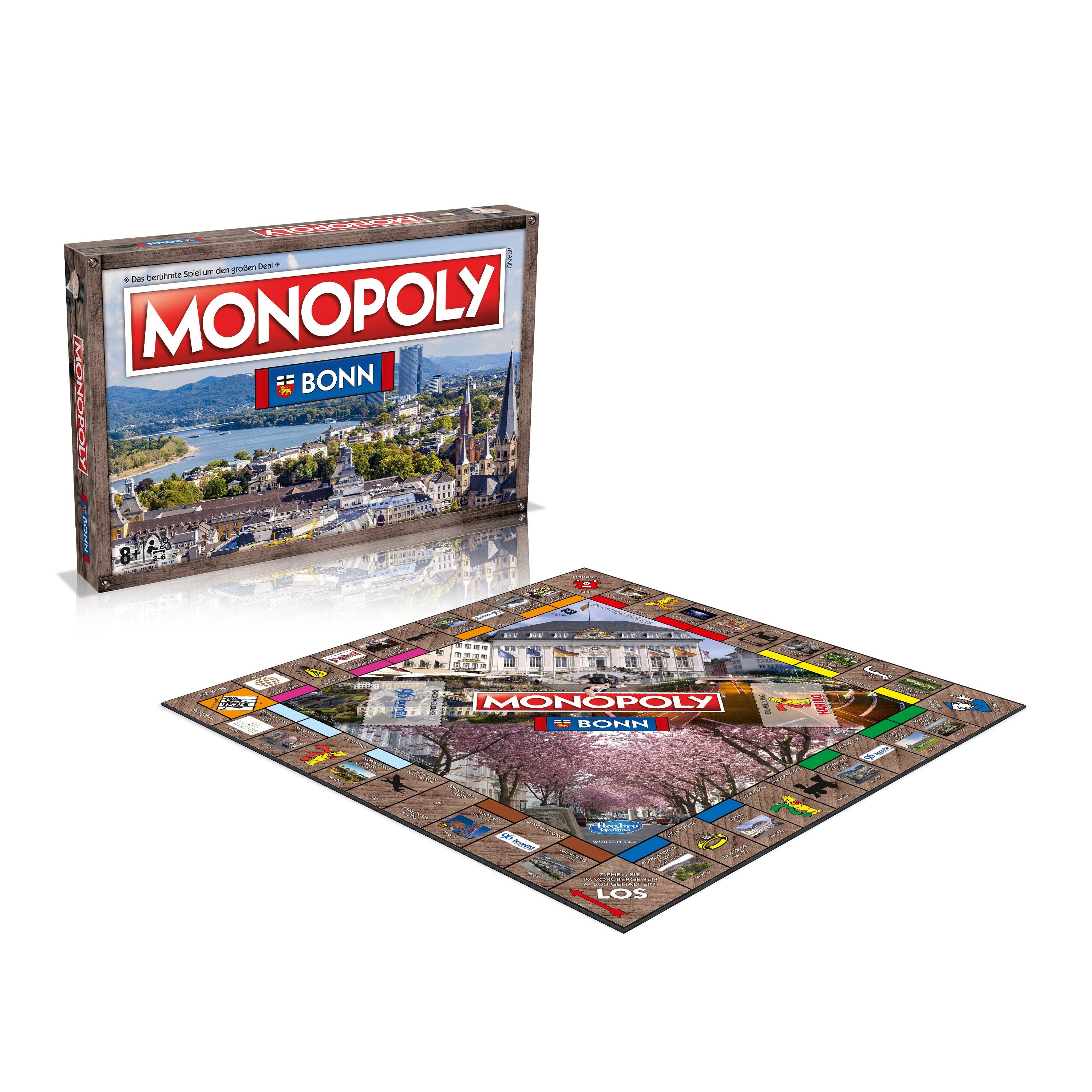 Winning Moves Spiel Monopoly - Bonn, Brettspiel