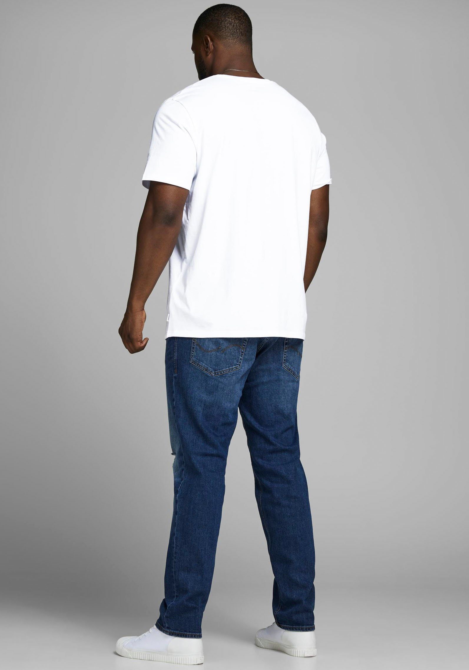 Jack & Jones PlusSize Rundhalsshirt "JJEORGANIC BASIC TEE SS O-NECK NOOS PL günstig online kaufen