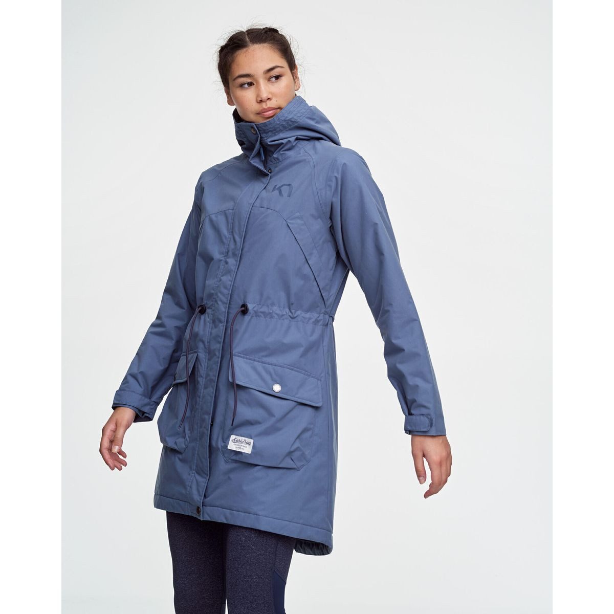 Kari Traa Outdoorjacke Tesdal Parka Wetterfester Parka für Damen mit atmungsaktiver, wind- und