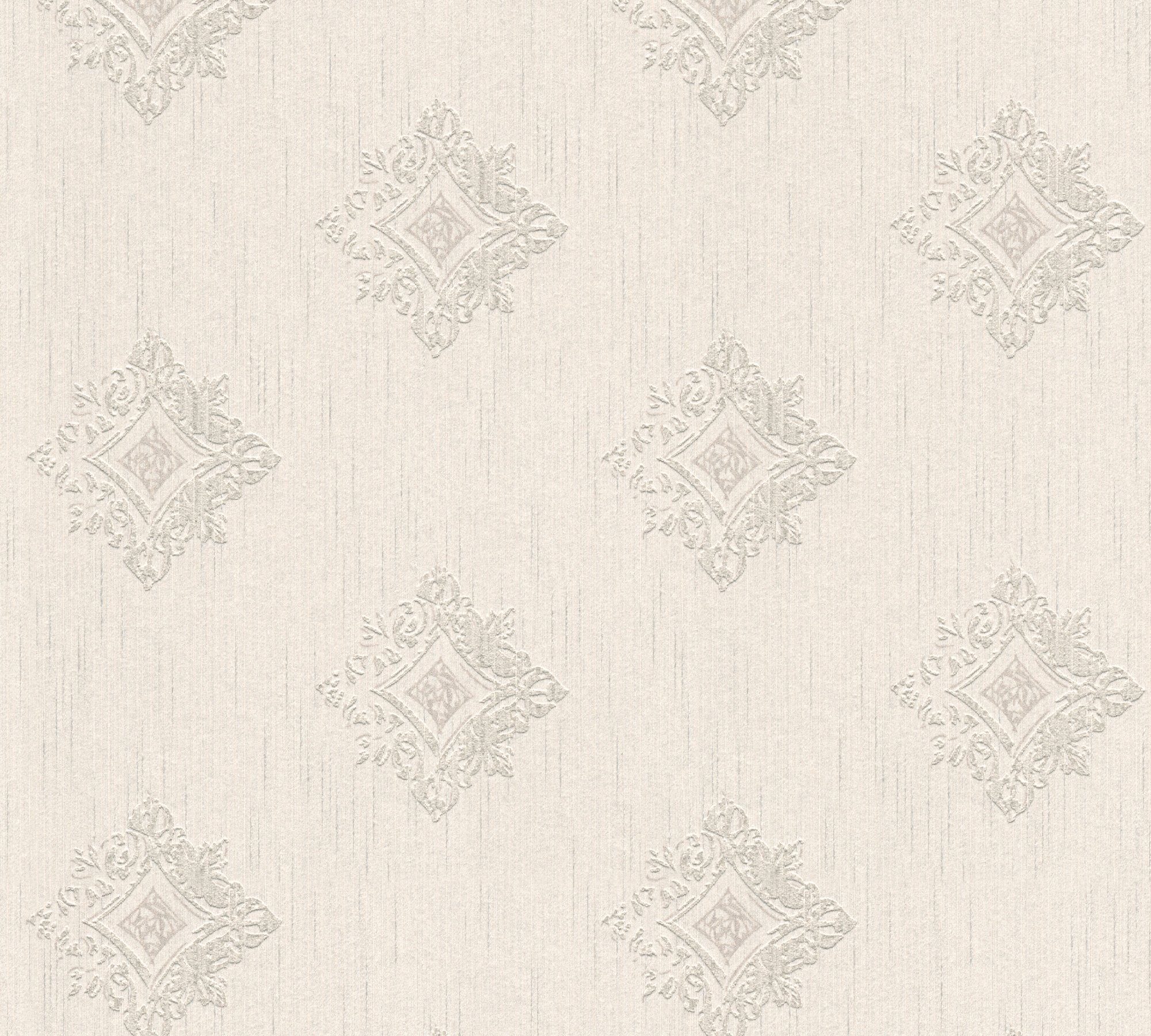 Architects Paper Textiltapete Tessuto, leicht strukturiert, Barock, gemustert, ornamental, Tapete Barock Tapeten Wohnzimmer Schlafzimmer Küche modern Design Büro