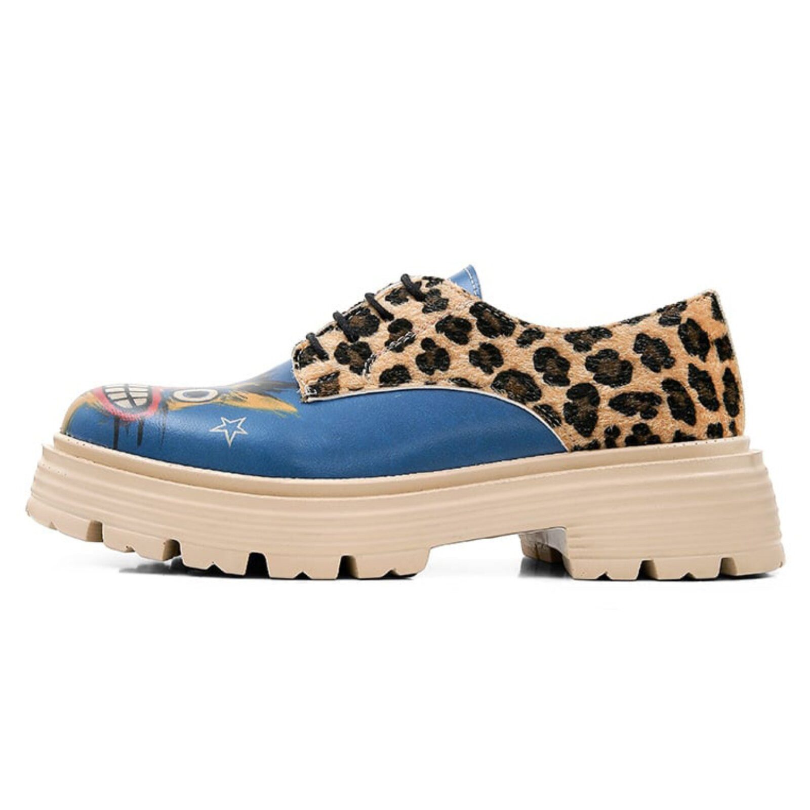 DOGO Brooklyn Meow Attack Damen Полуботинки Лоферы Handgefertigt