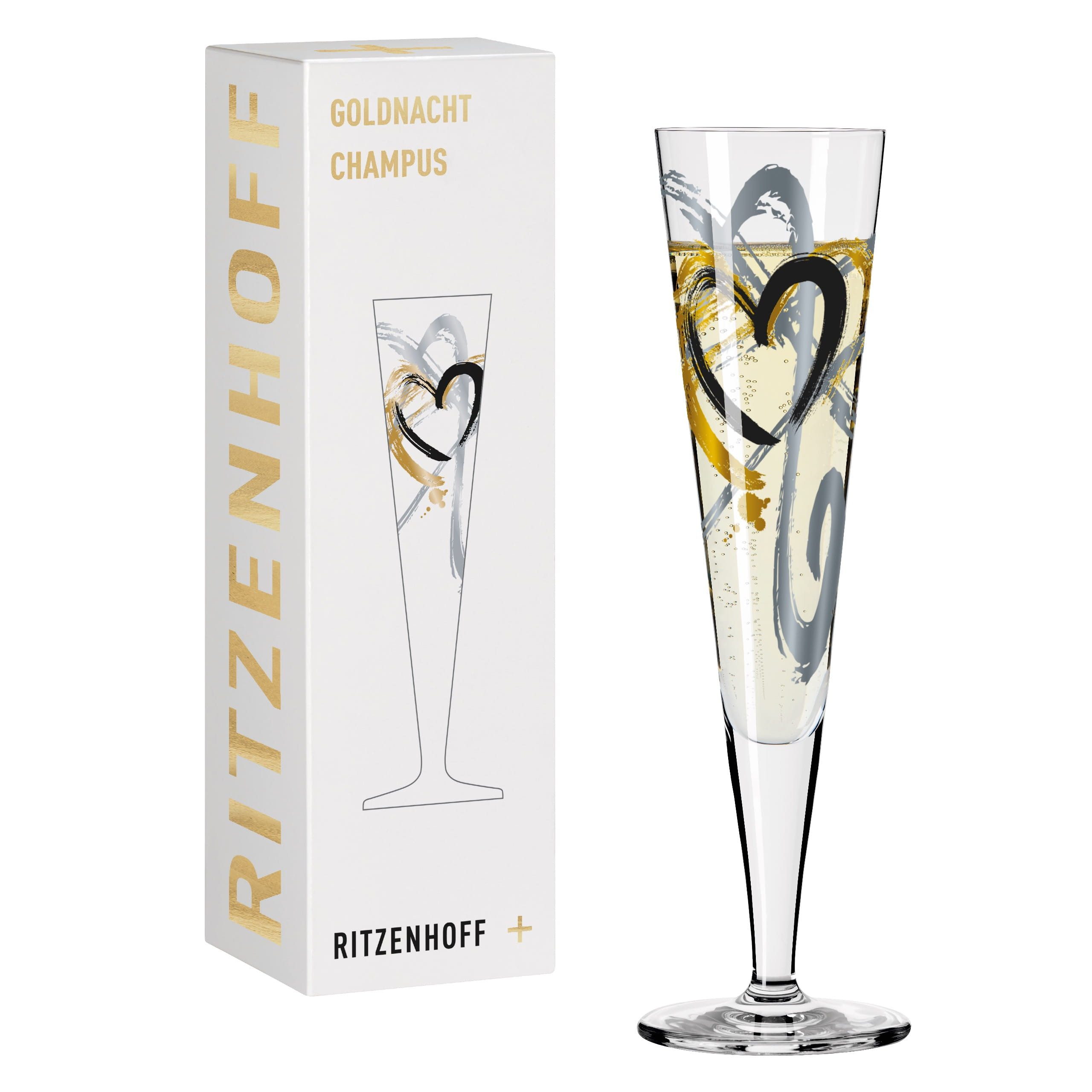 Ritzenhoff Champagnerglas Goldnacht