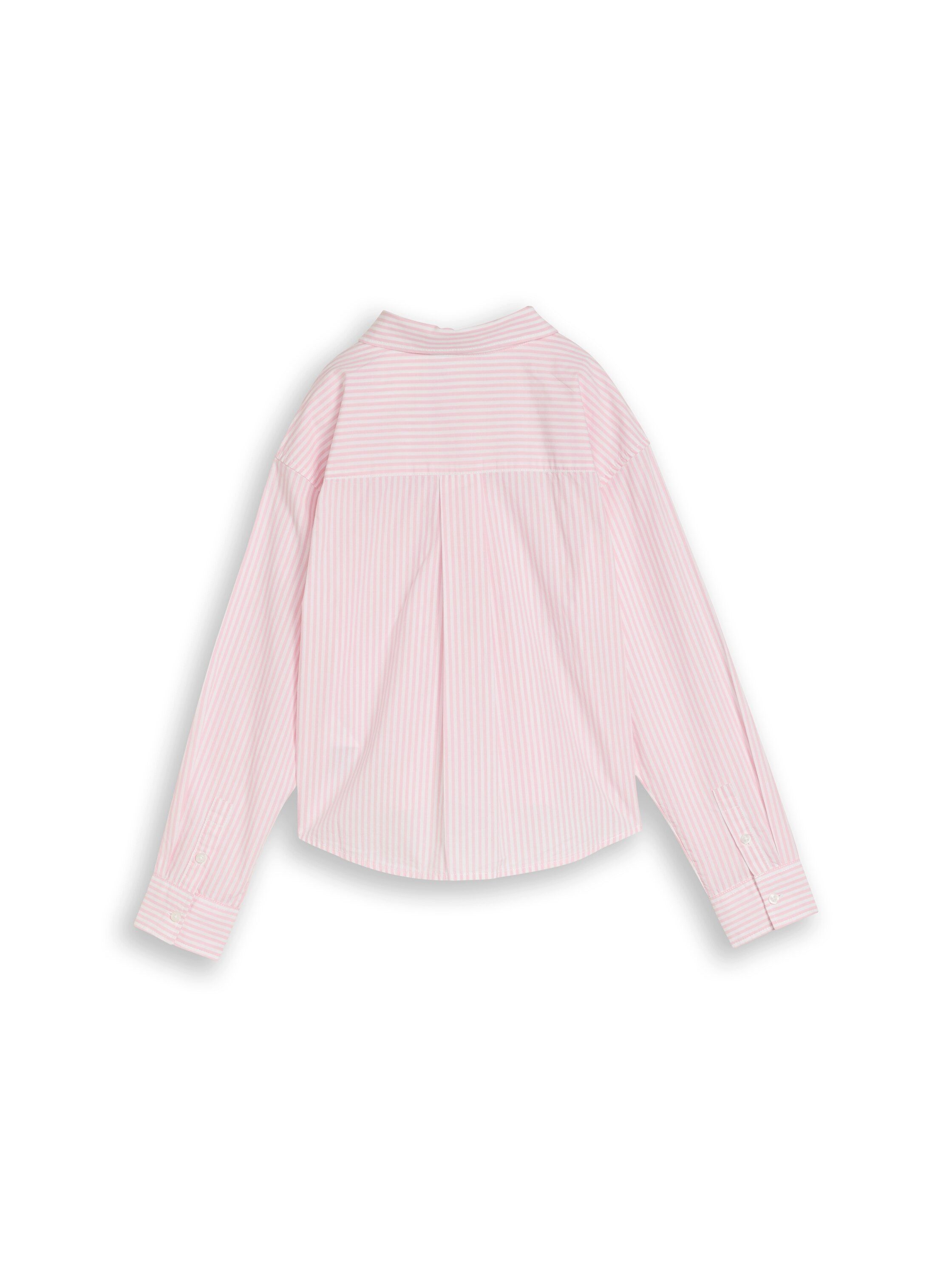 TOM TAILOR Blusenshirt mit Streifen Muster