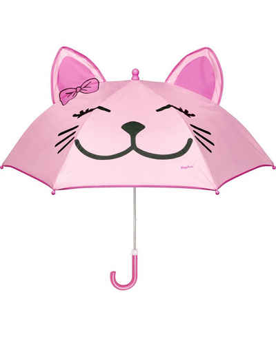 Playshoes Stockregenschirm Regenschirm Katze