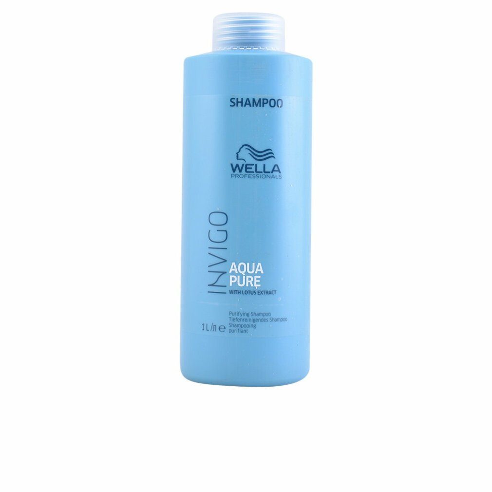 Wella Wella Haarshampoo 1000ml Purifying Shampoo Invigo Professionals Wella Pure Aqua