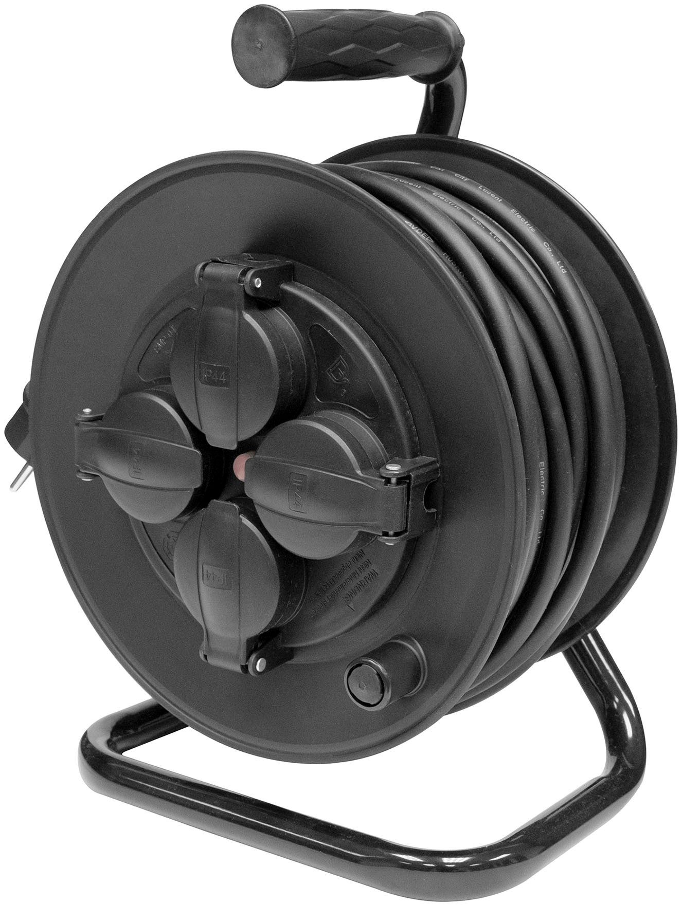 BM-Werkzeuge Kabeltrommel 4-fach (Kabellänge 25 m) günstig online kaufen