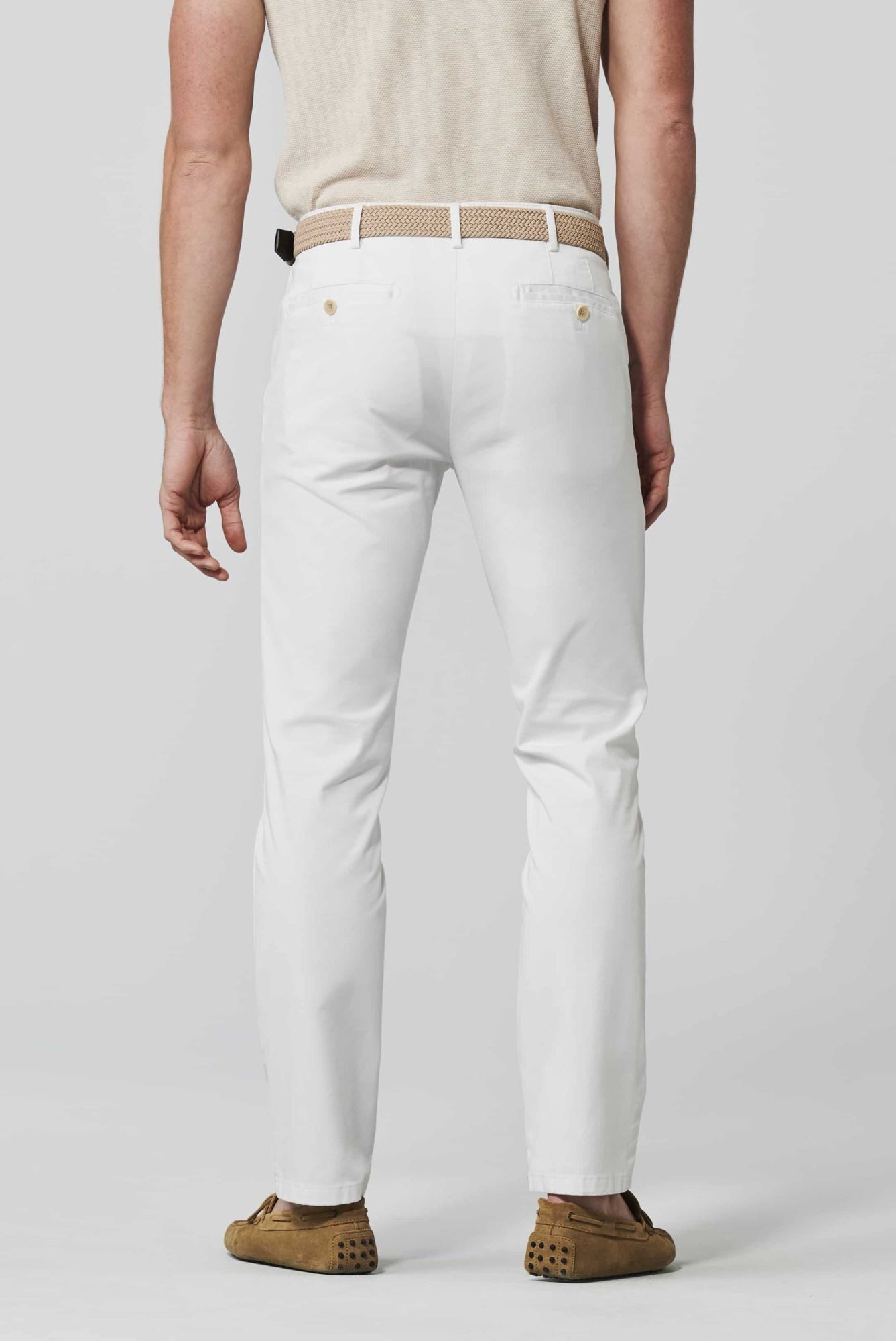 MEYER Chinos Roma mit Stretch-Dehnbund