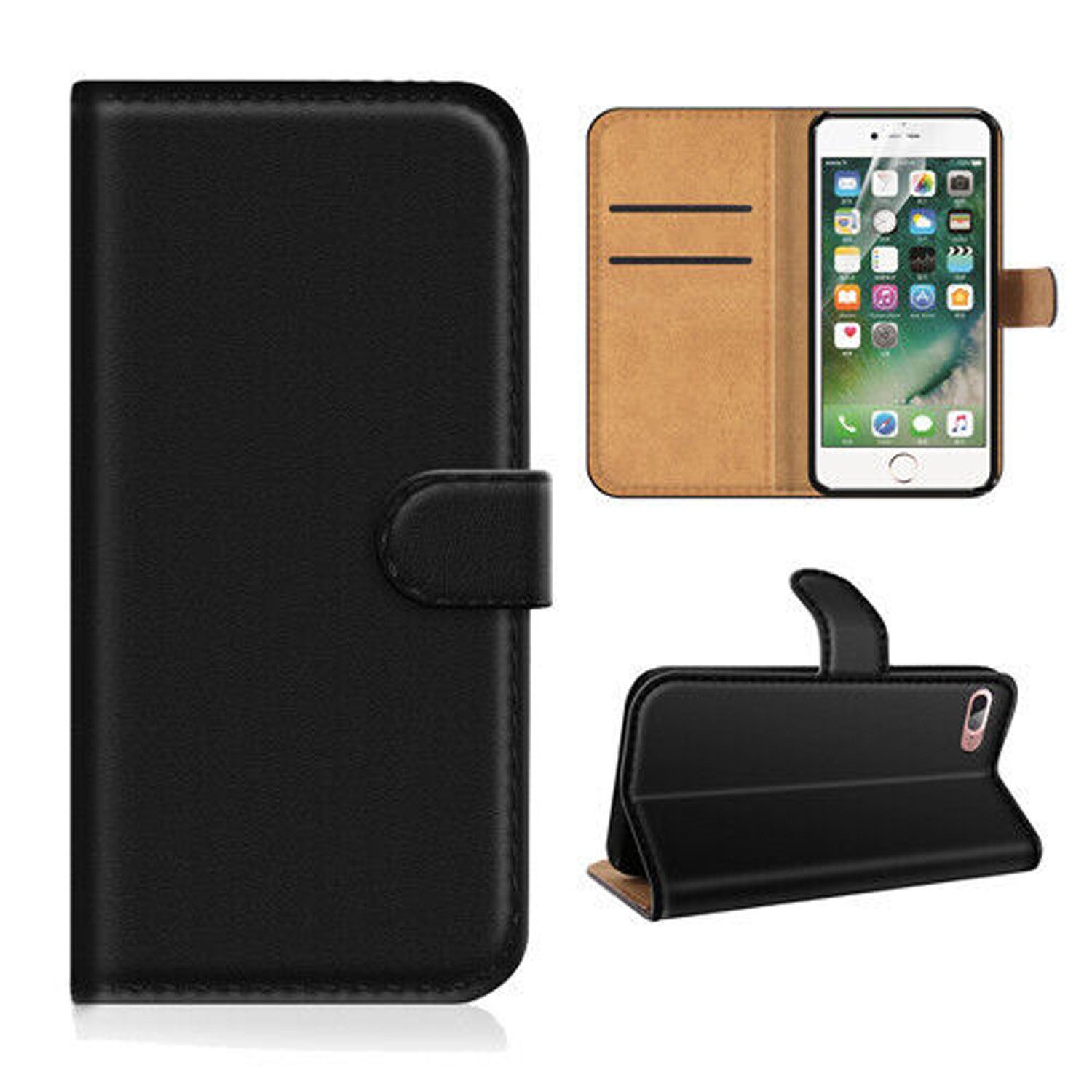 betterfon Handyhülle Handytasche für Apple iPhone Klapphülle Flip Case