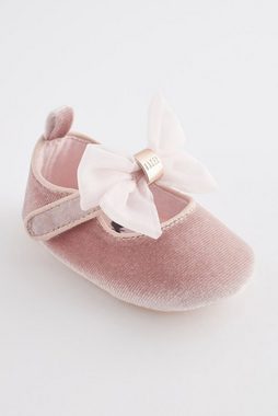 Baker by Ted Baker Baker by Ted Baker Samt-Babyschuhe mit Schleife Babystiefel (1-tlg)