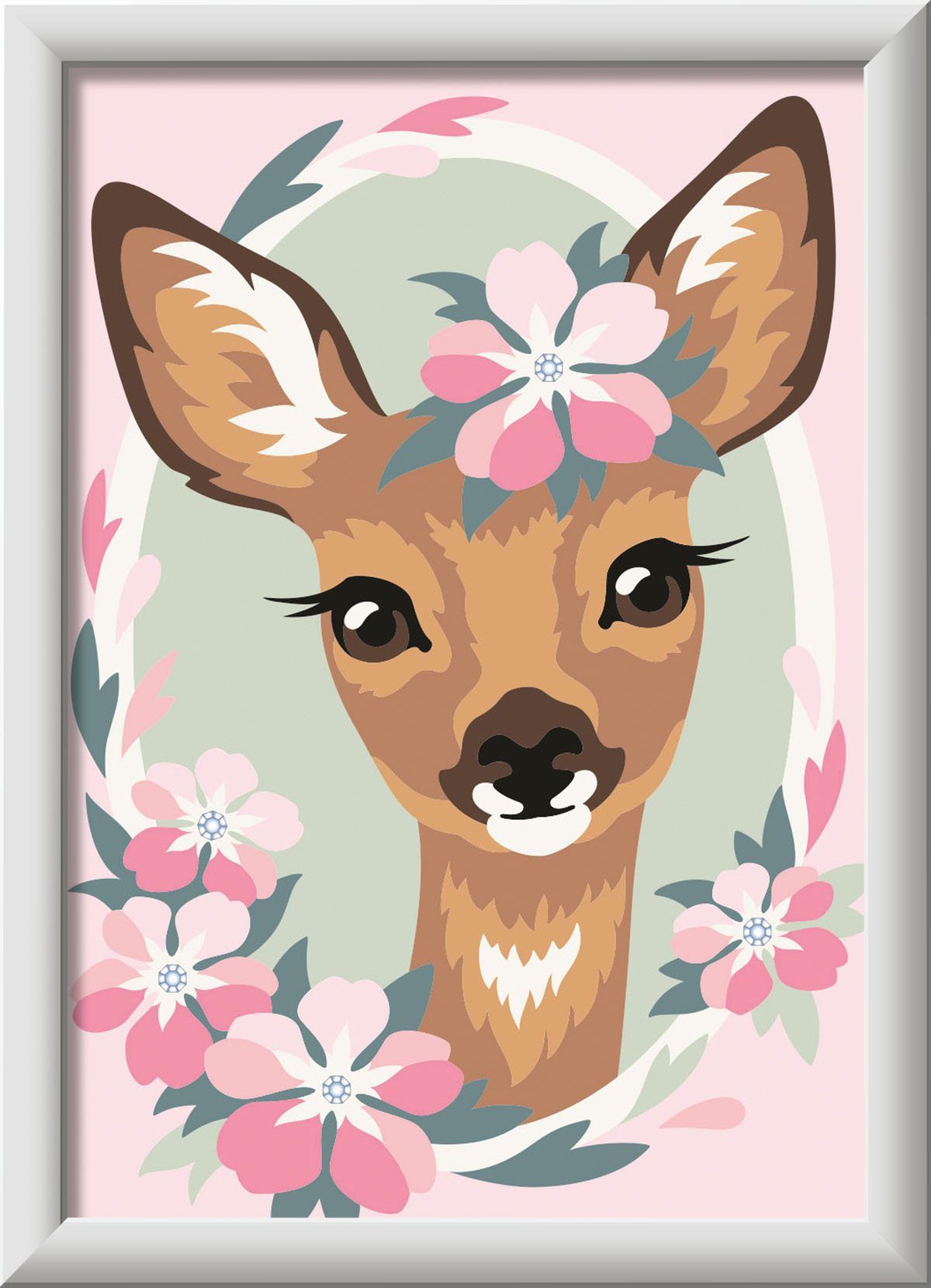 Ravensburger Malen nach Zahlen Süßes Reh, Made in Europe