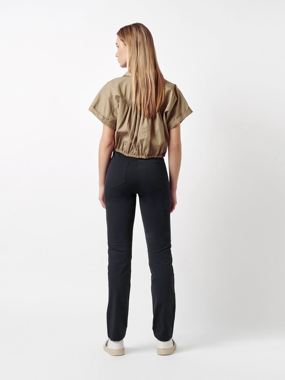 ROSNER Röhrenhose Audrey Slim (1-tlg) aus hochwertigem Techno-Stretch