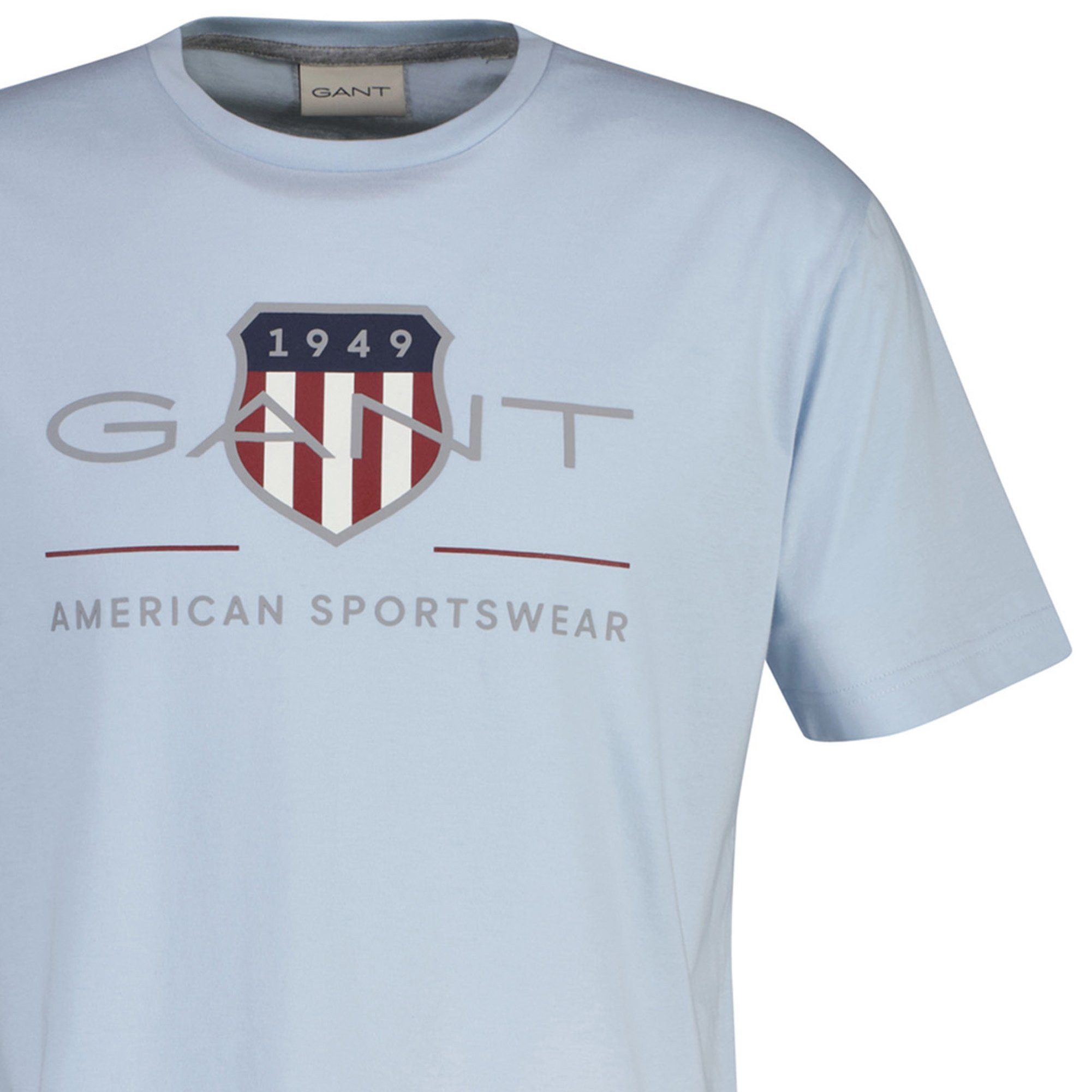 Gant T-Shirt Herren T-Shirt 1er Pack Baumwolle (Packung, 1er Pack) günstig online kaufen
