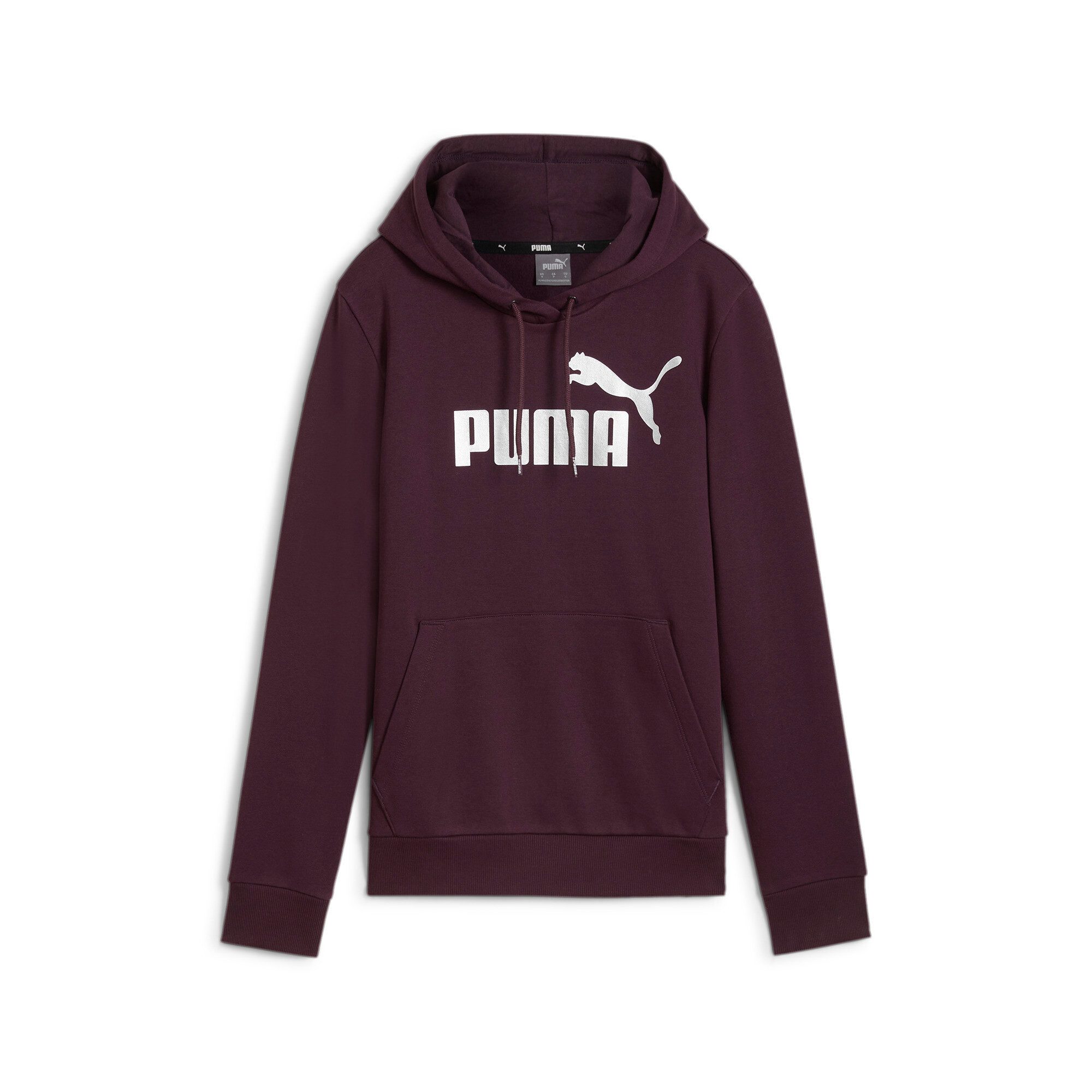 PUMA Kapuzensweatshirt ESS+ METALLIC LOGO HOODIE FL