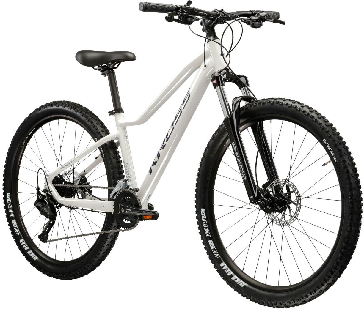 Kross Mountainbike Damen Hardtail Lea 5.0, 16 Gang Shimano CUES U3020 Schaltwerk, Kettenschaltung