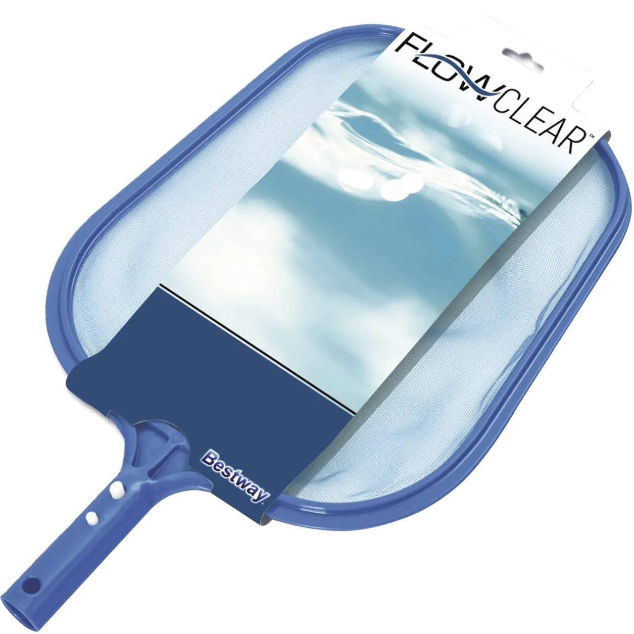 BESTWAY Kescher Poolskimmer Reinigungsnetz (Spar-Set, 1-St., 44x29,5x4,5cm langlebig), Korrosionsbeständig, langlebig, universell einsetzbar
