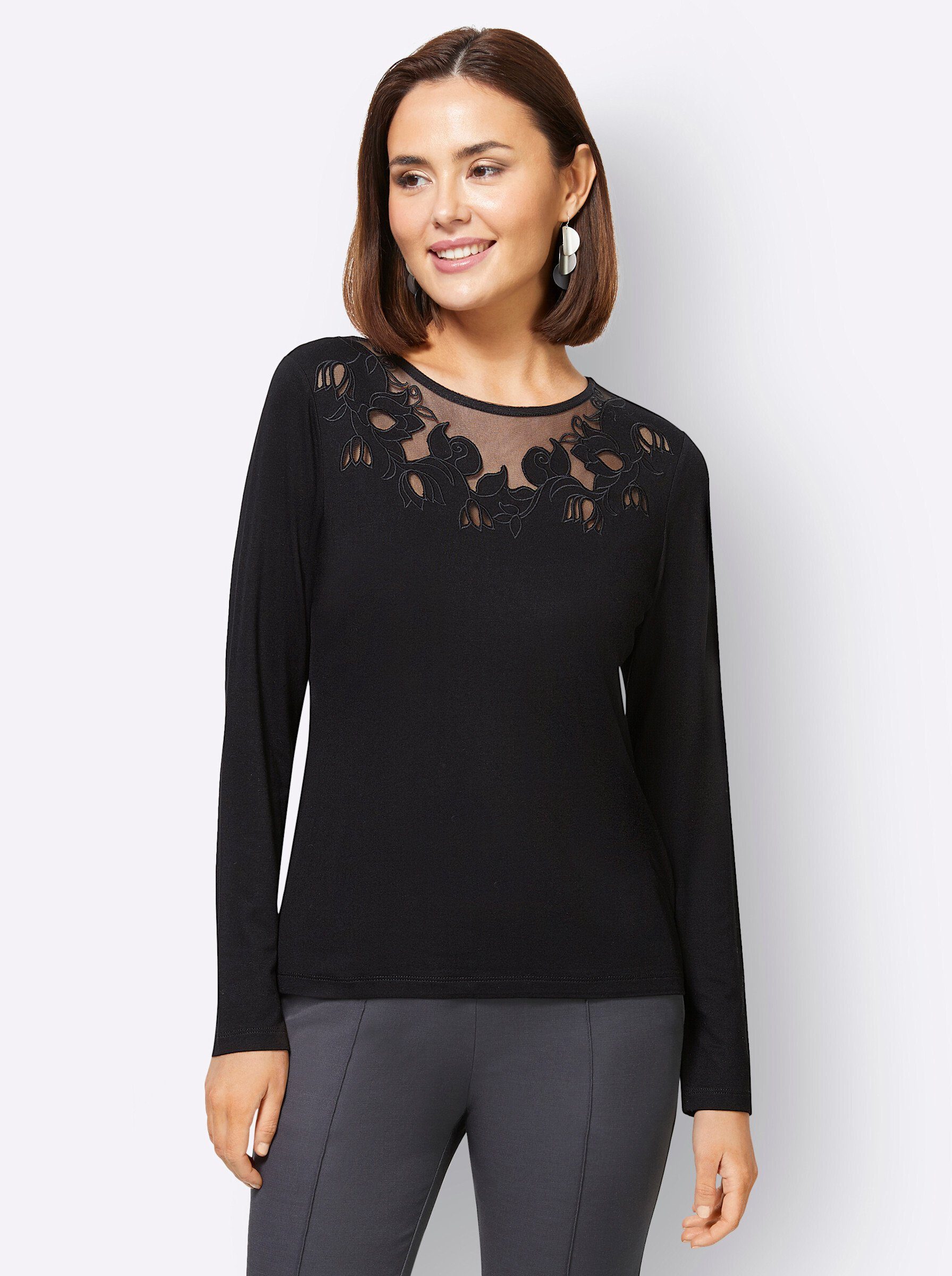 T-Shirt Langarmshirt