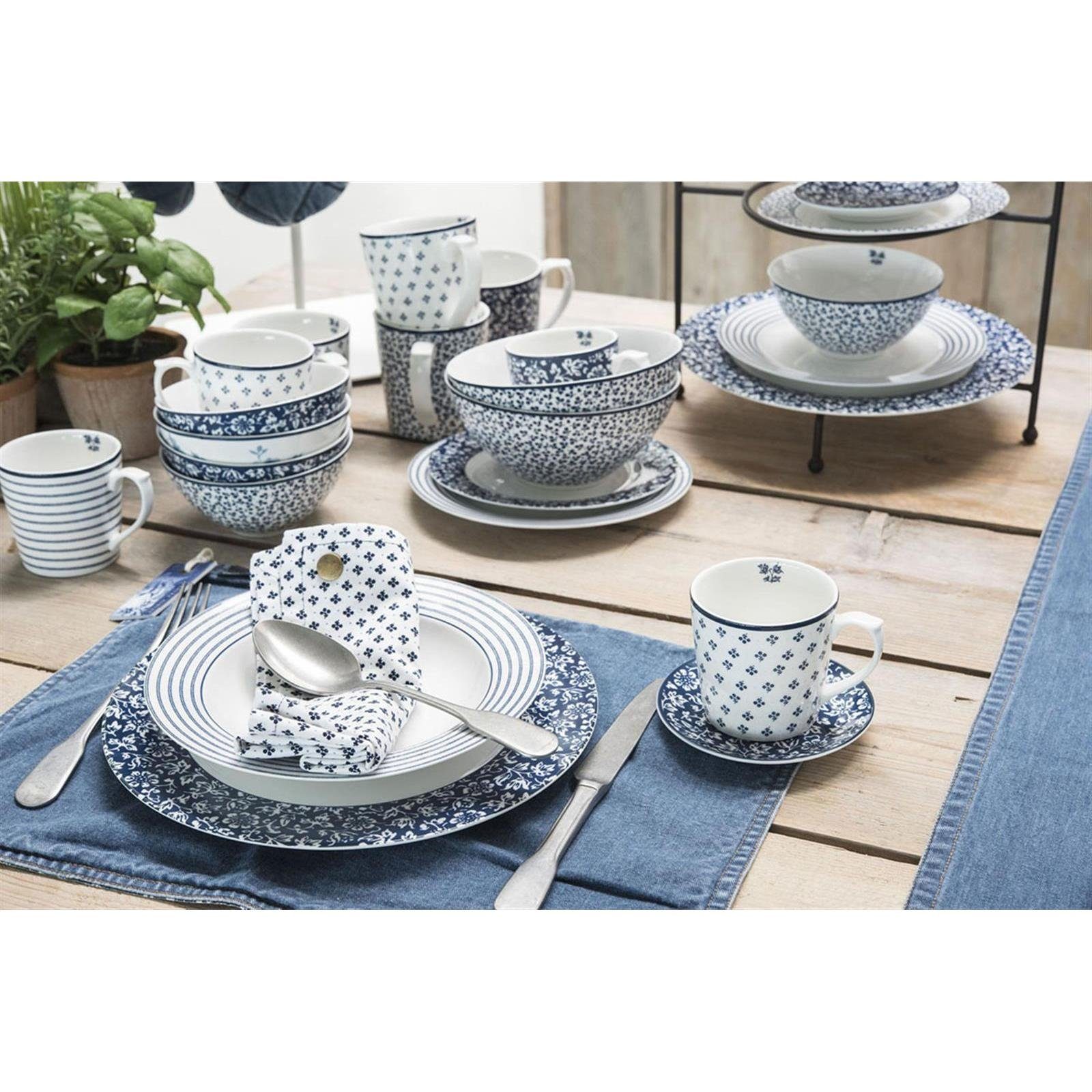 LAURA ASHLEY Tasse Henkelbecher Petit Blueprint (Klein) Fleur