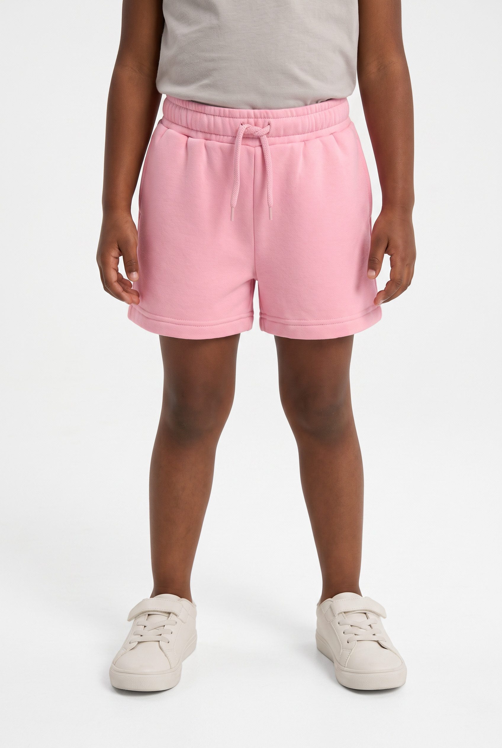 KIDS ONLY Sweatbermudas KOGSUSAN STRING SHORTS VD ZA SWT mit elastischem Bund und Kordelzug