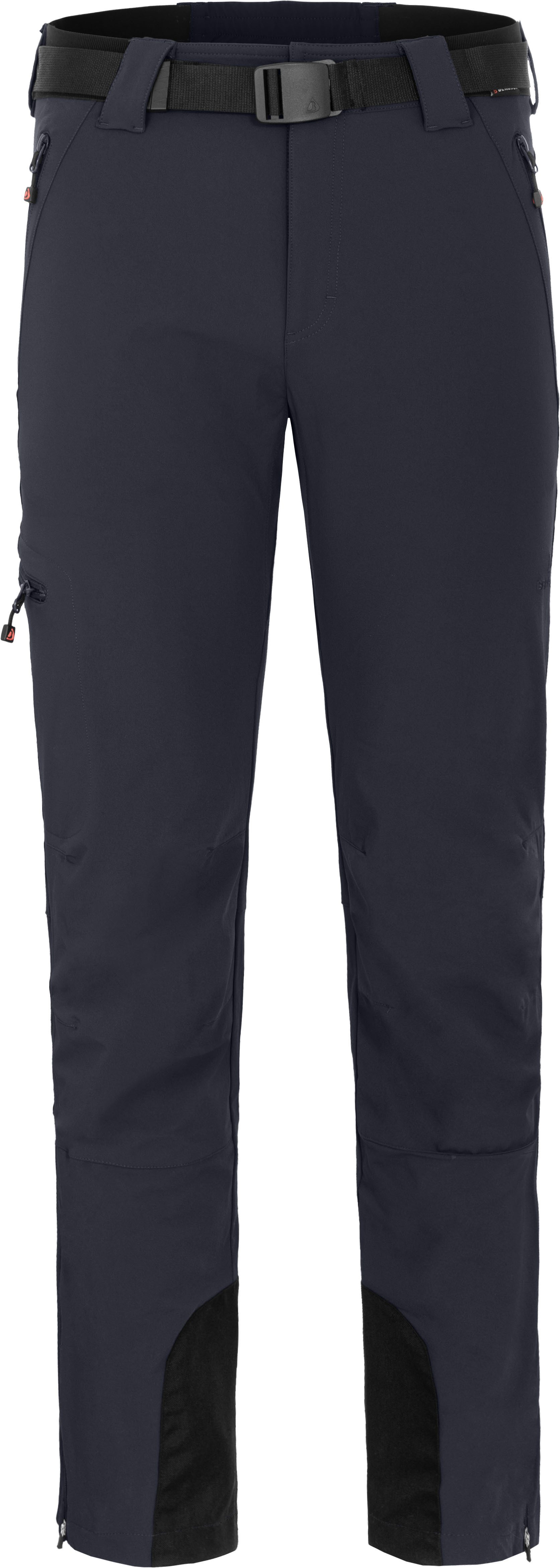 Bergson Outdoorhose VILLE COMFORT Herren Ganzjahres-Softshellhose, robust, wind-& wasserabweisend, Lang