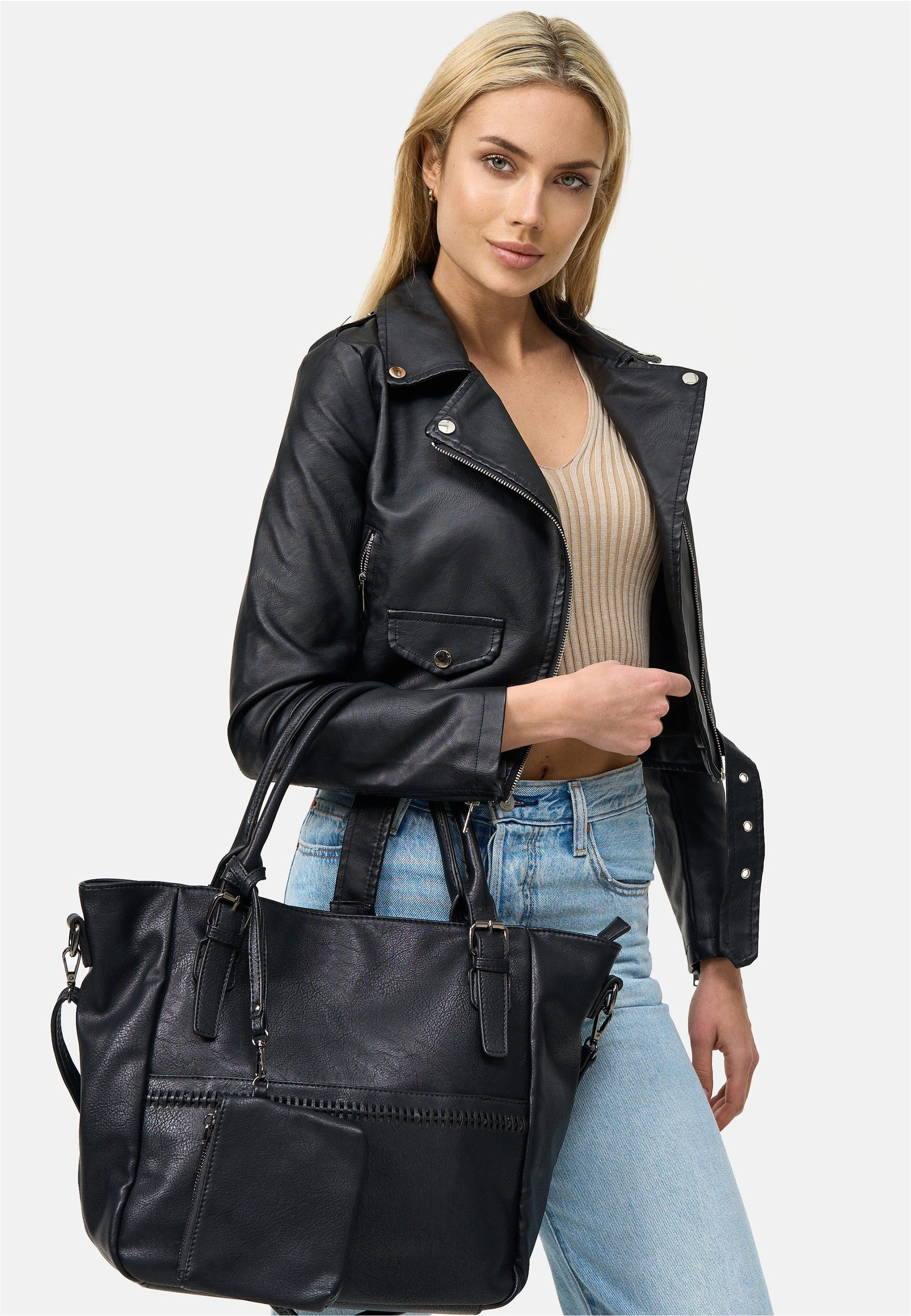 Harpa Henkeltasche (2-tlg), mit abnehmbarem Kosmetiktäschchen
