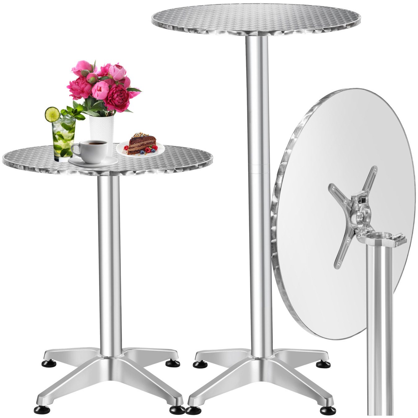 tectake Bistrotisch Stehtisch (1-St., 1 tlg), günstig online kaufen