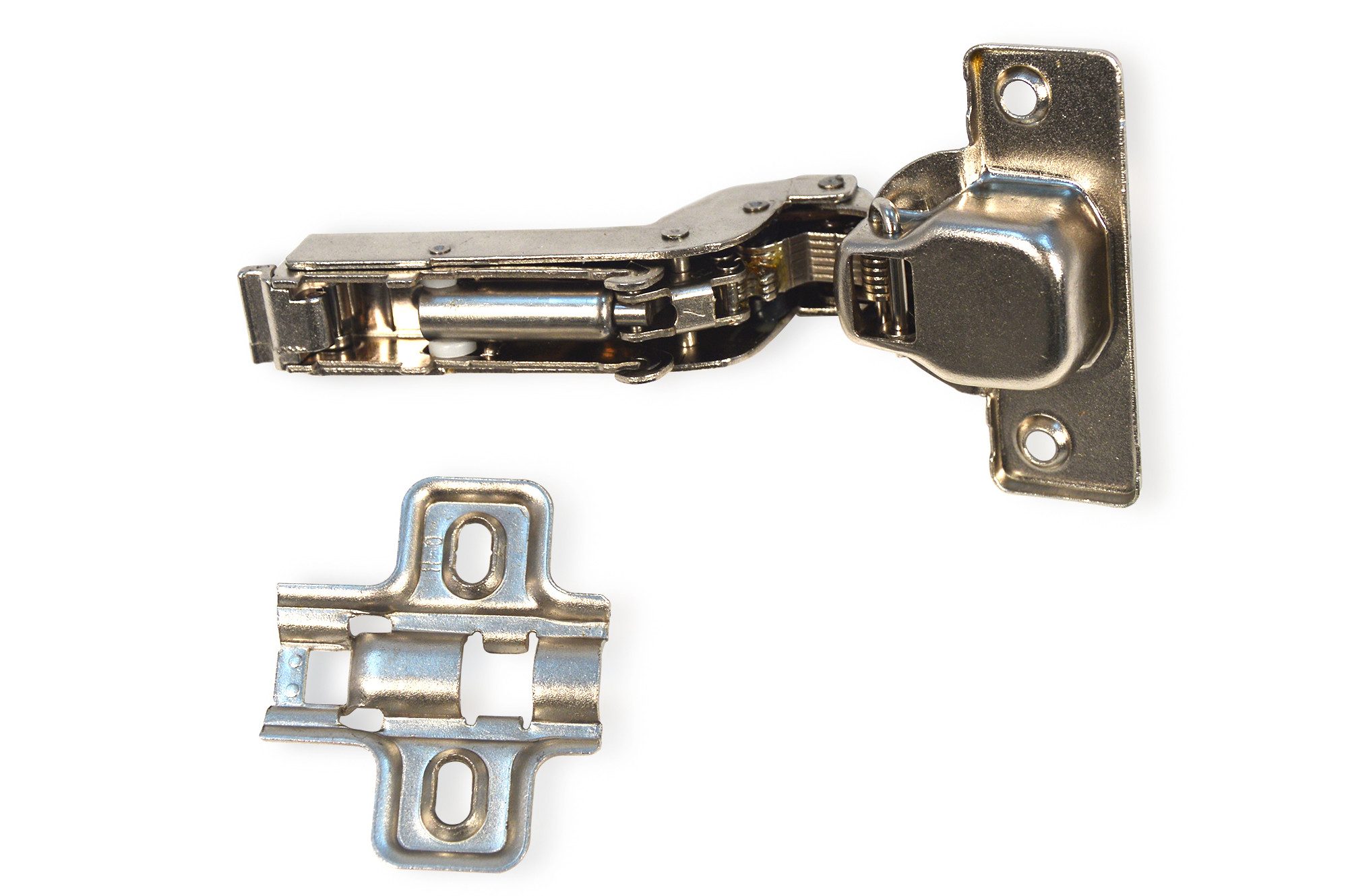 IHC Türbeschlag 35mm Topfband mit hydraulisch Dämpfer Scharnier Topfscharniere – Bild 4 von 5