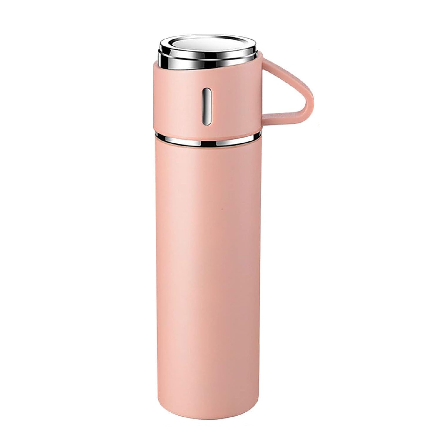 HAUSS SPOLE Isolierflasche Thermoflasche - auslaufsicherer Trinkbecher, für unterwegs, BPA frei mit Deckel und Griff für Arbeit Schule Kinder Auslaufsicher