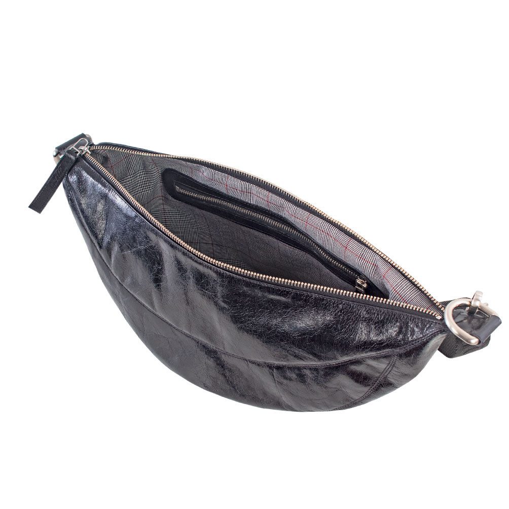 VOLKER LANG Umhängetasche LUNI - Stylische, mittelgroße Halbmondtasche aus günstig online kaufen