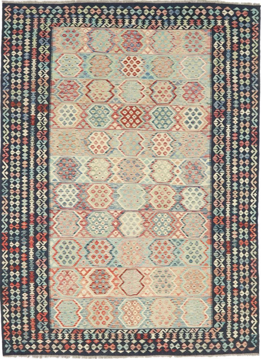 mm Handgewebter Trading, Kelim 249x341 rechteckig, Nain Moderner Orientteppich Heritage Höhe: 3 Orientteppich, Afghan