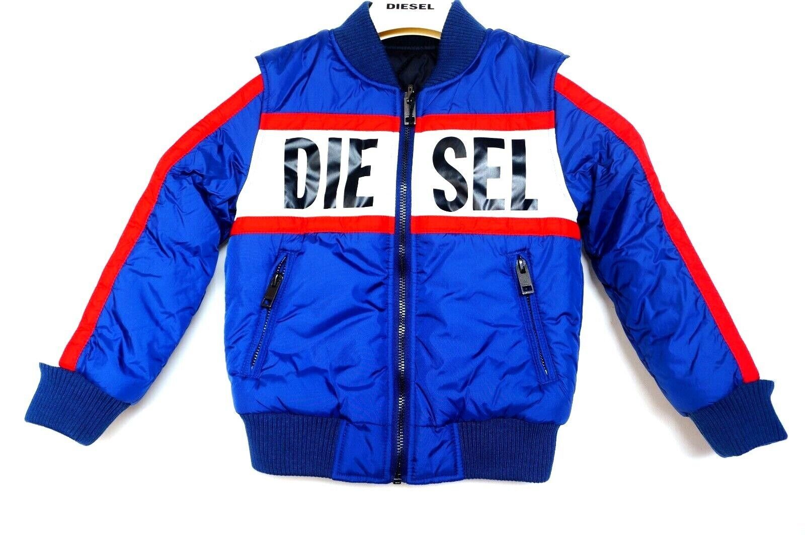 Diesel Wendejacke Diesel Jacke, Kinder Reversible Diesel Jelez Jungen Kinder 00XQN Jacke Wende