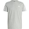 Medium Grey Heather / White