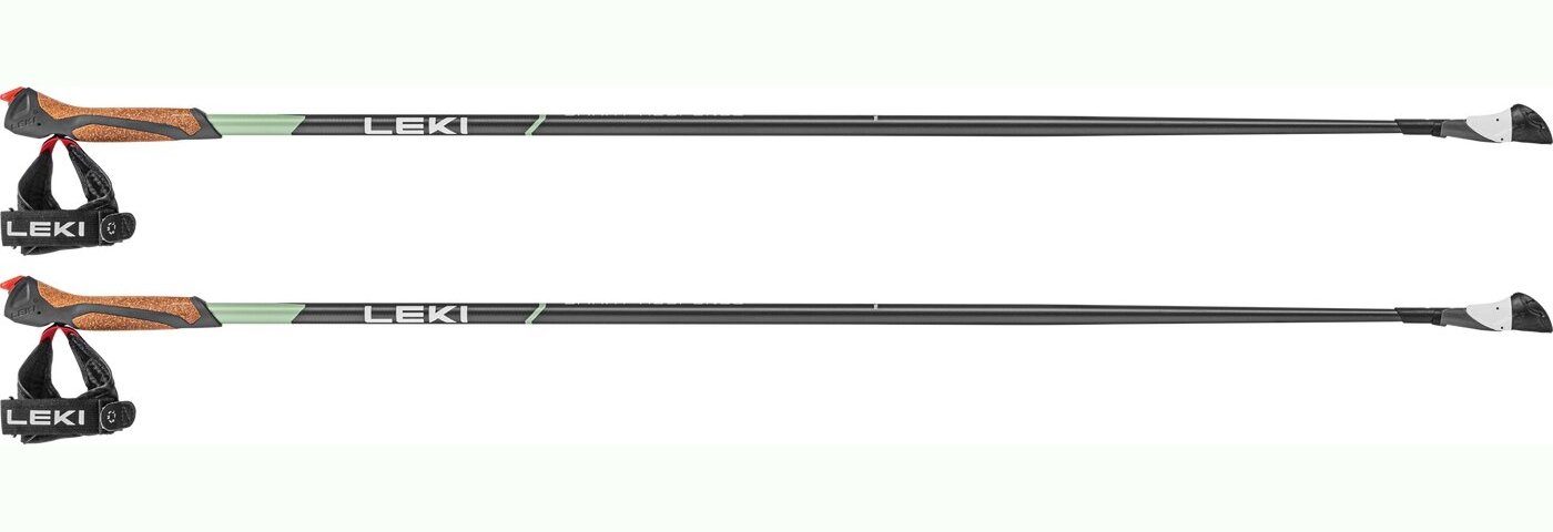 Leki Nordic-Walking-Stöcke Smart Response GRAU-GRÜN
